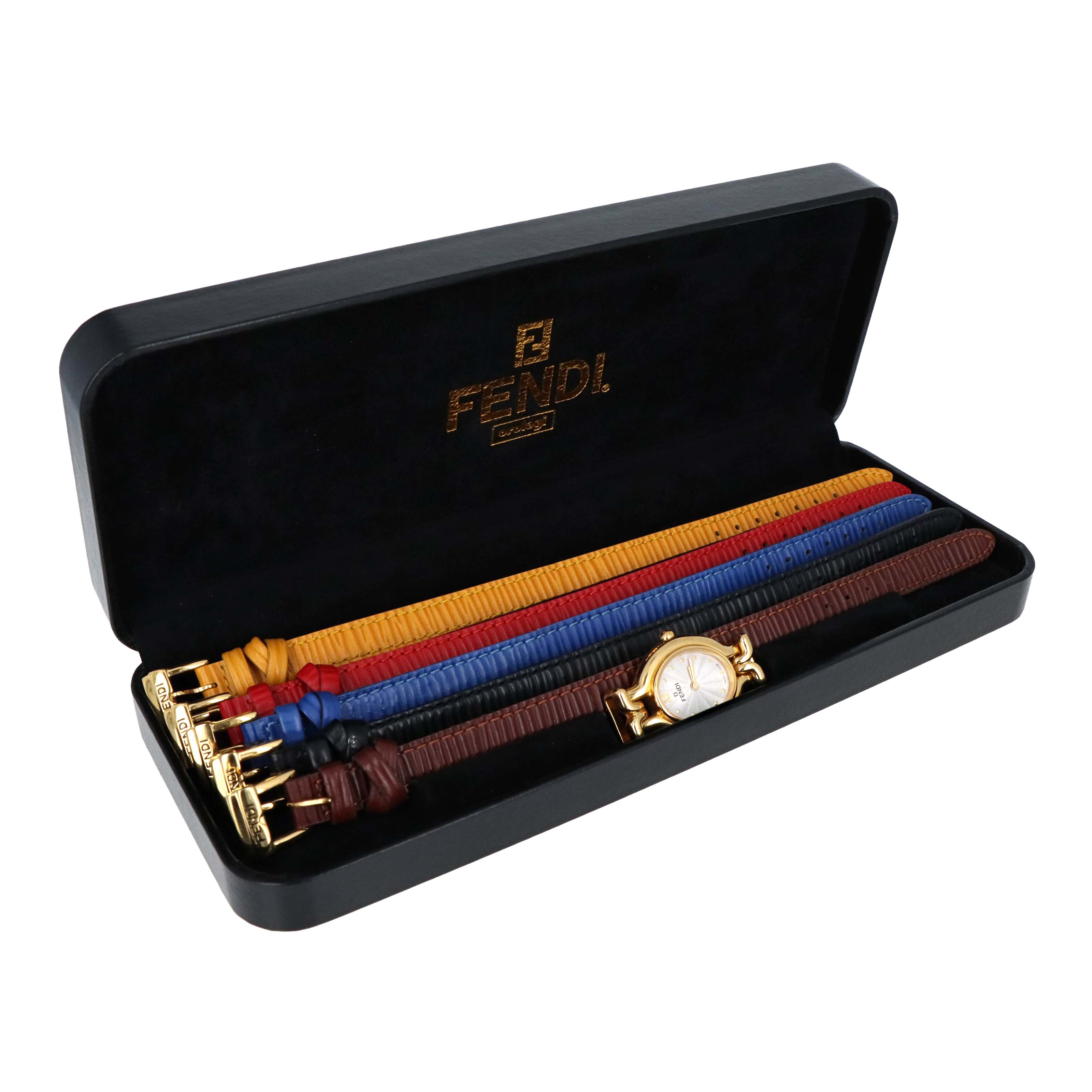 Fendi 640L Chameleon Watch With All Interchangeable Straps - Queen May