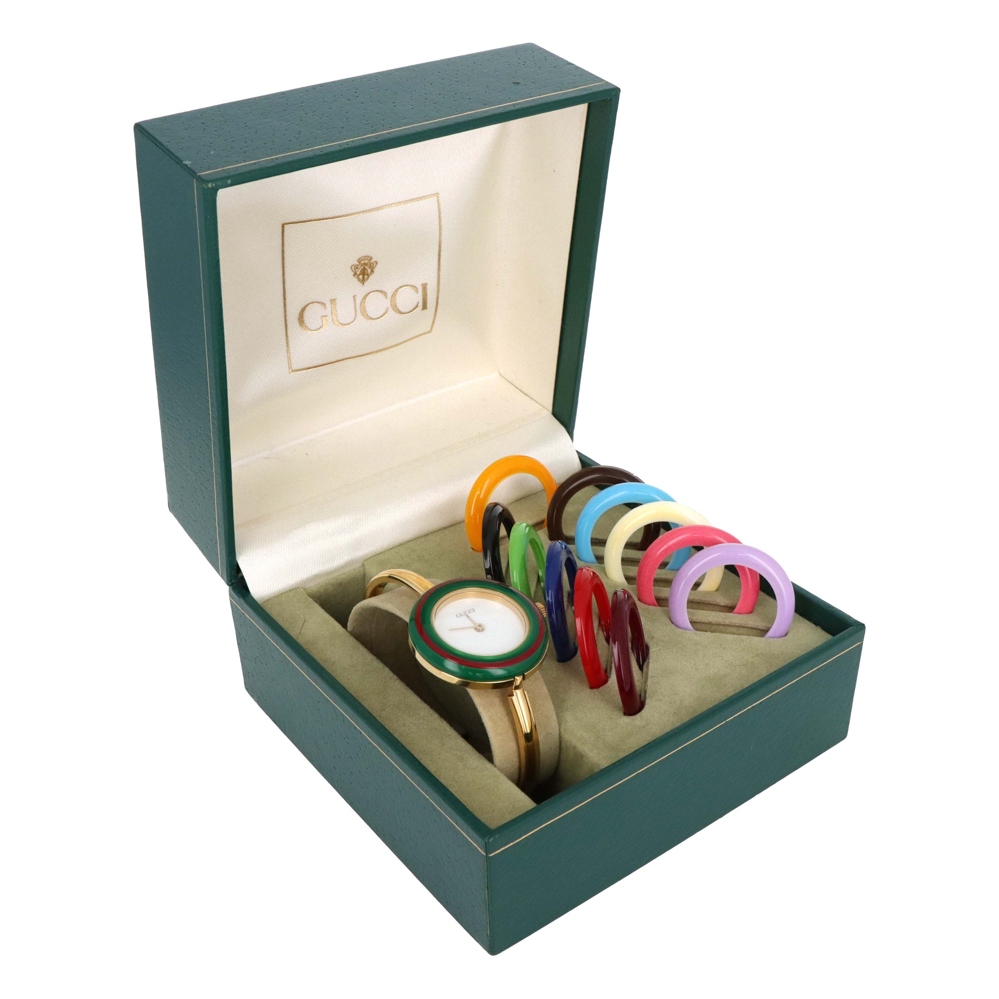 Vintage Gucci Interchangeable Bezel Watch - Queen May