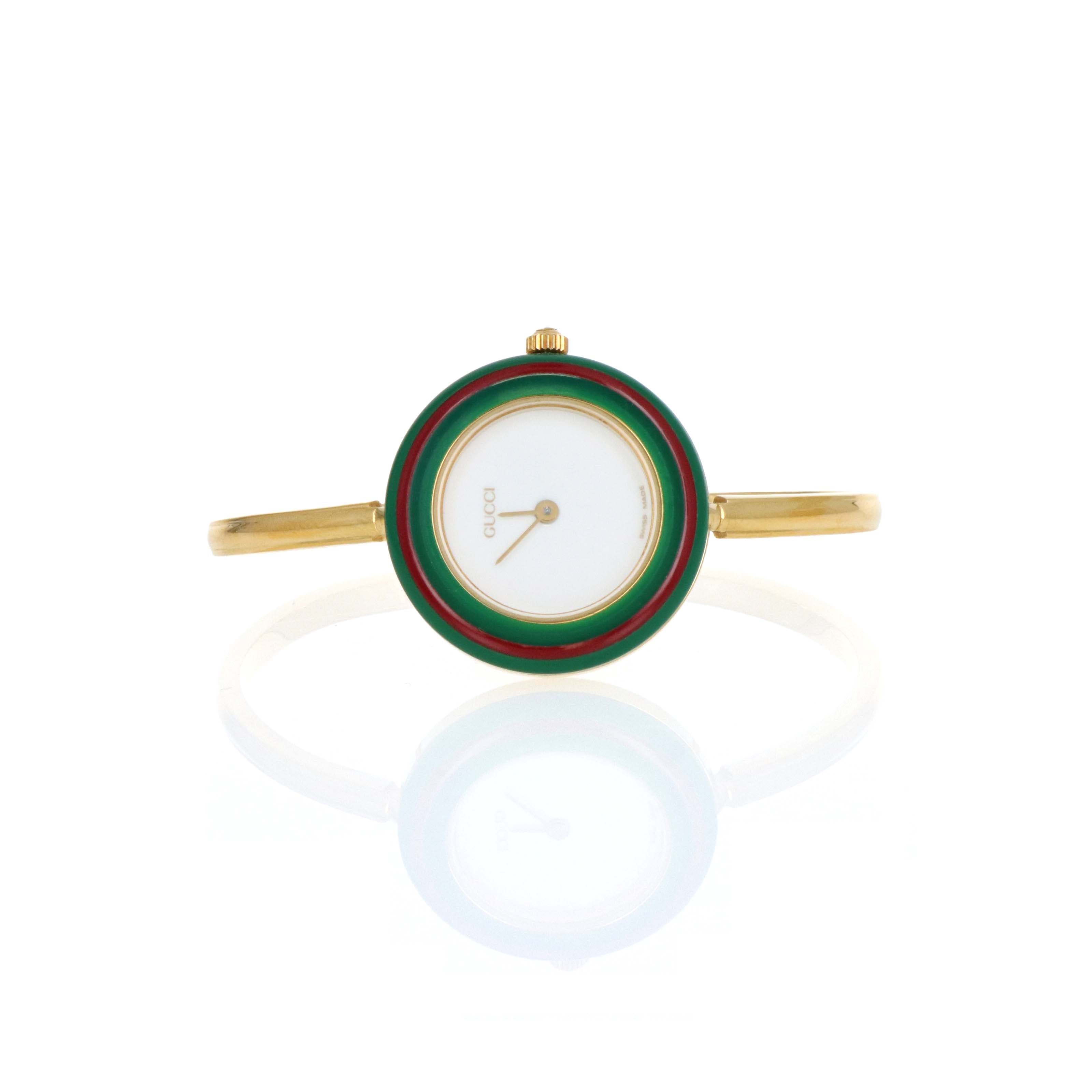 Vintage Gucci Interchangeable Bezel Watch - Queen May