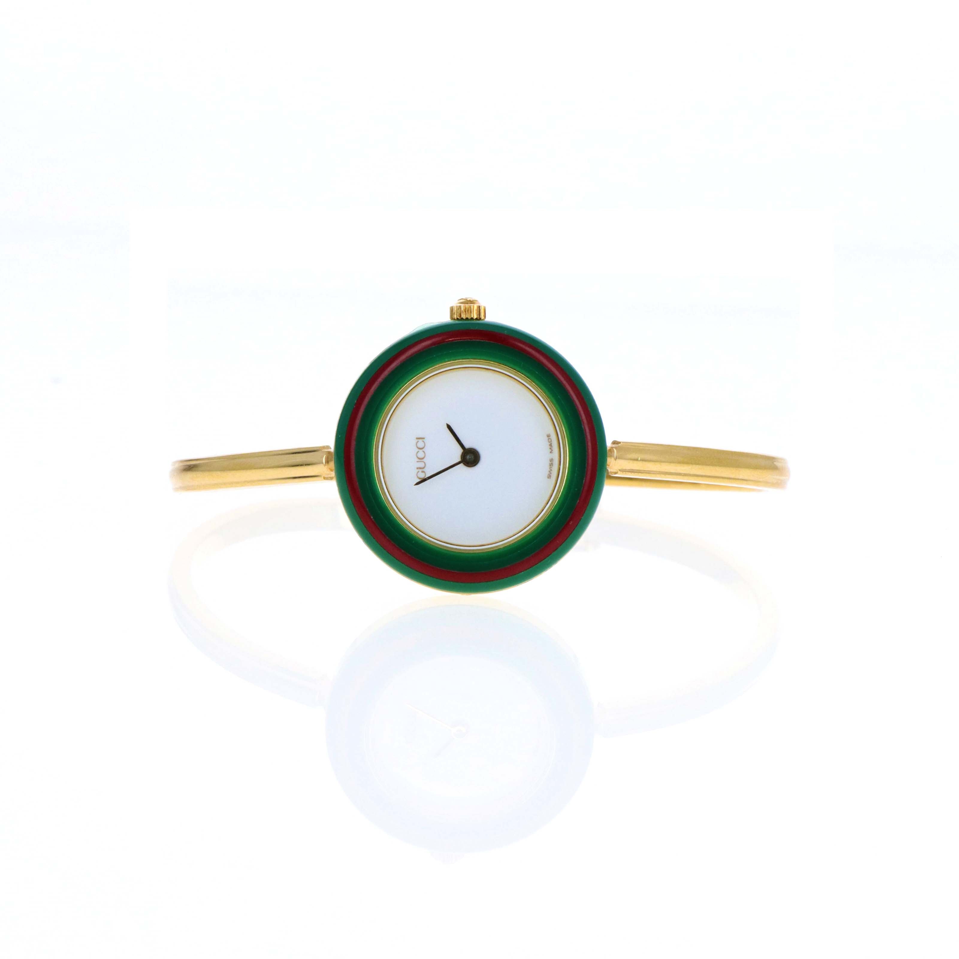 Vintage Gucci Interchangeable Bezel Watch #7 - Queen May