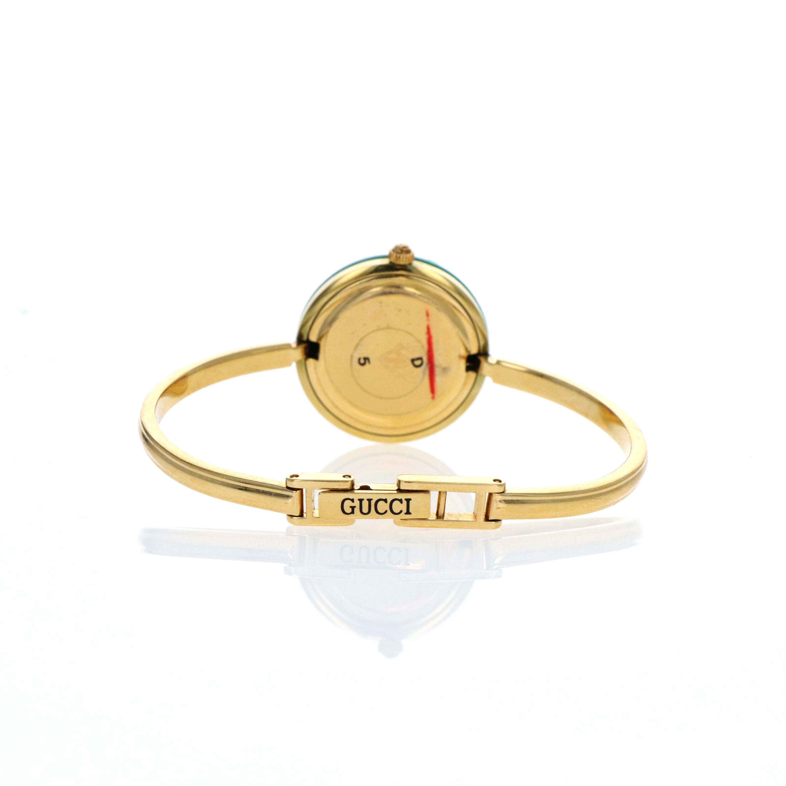Vintage Gucci Interchangeable Bezel Watch #7 - Queen May