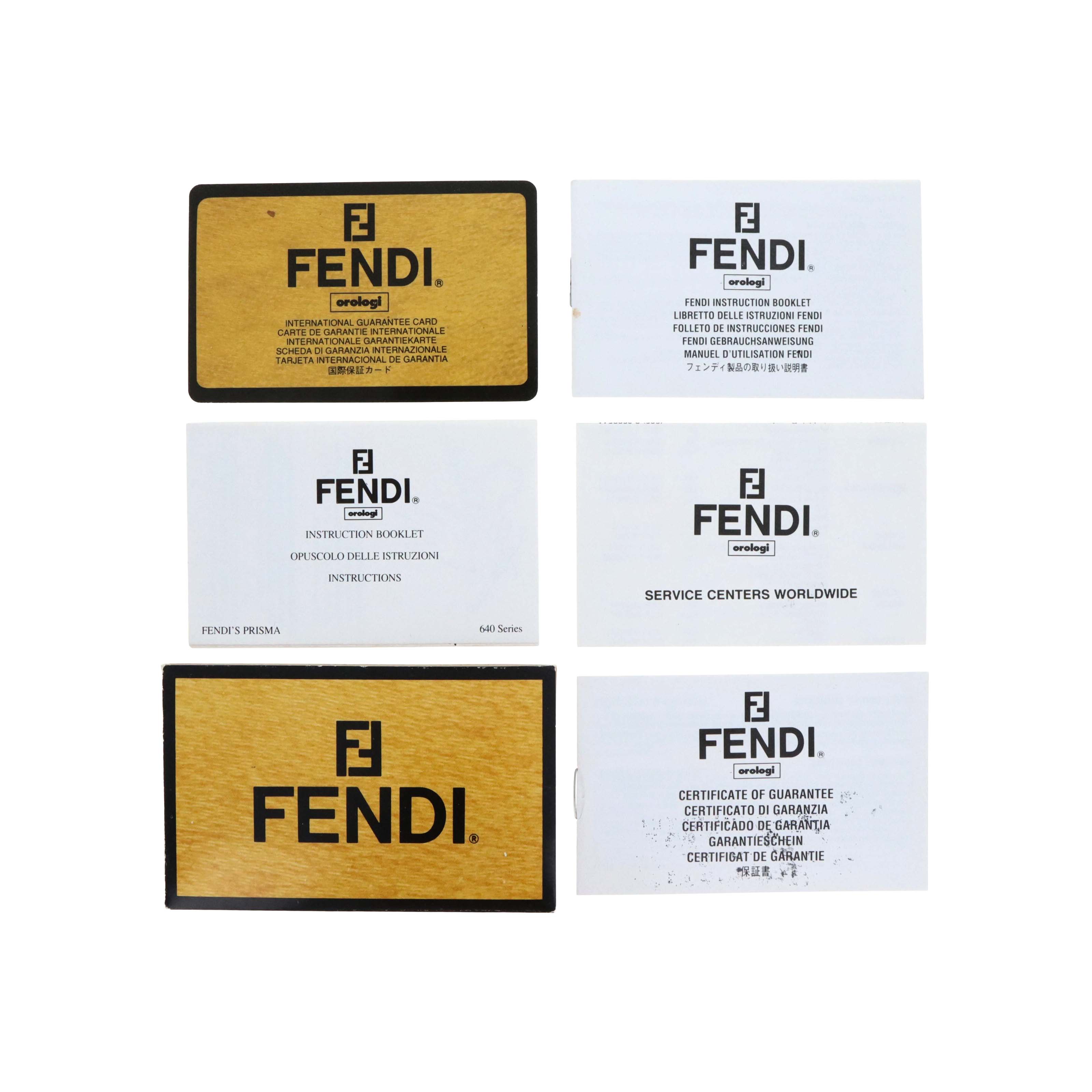 Fendi 640L Interchangeable Strap Watch - Queen May