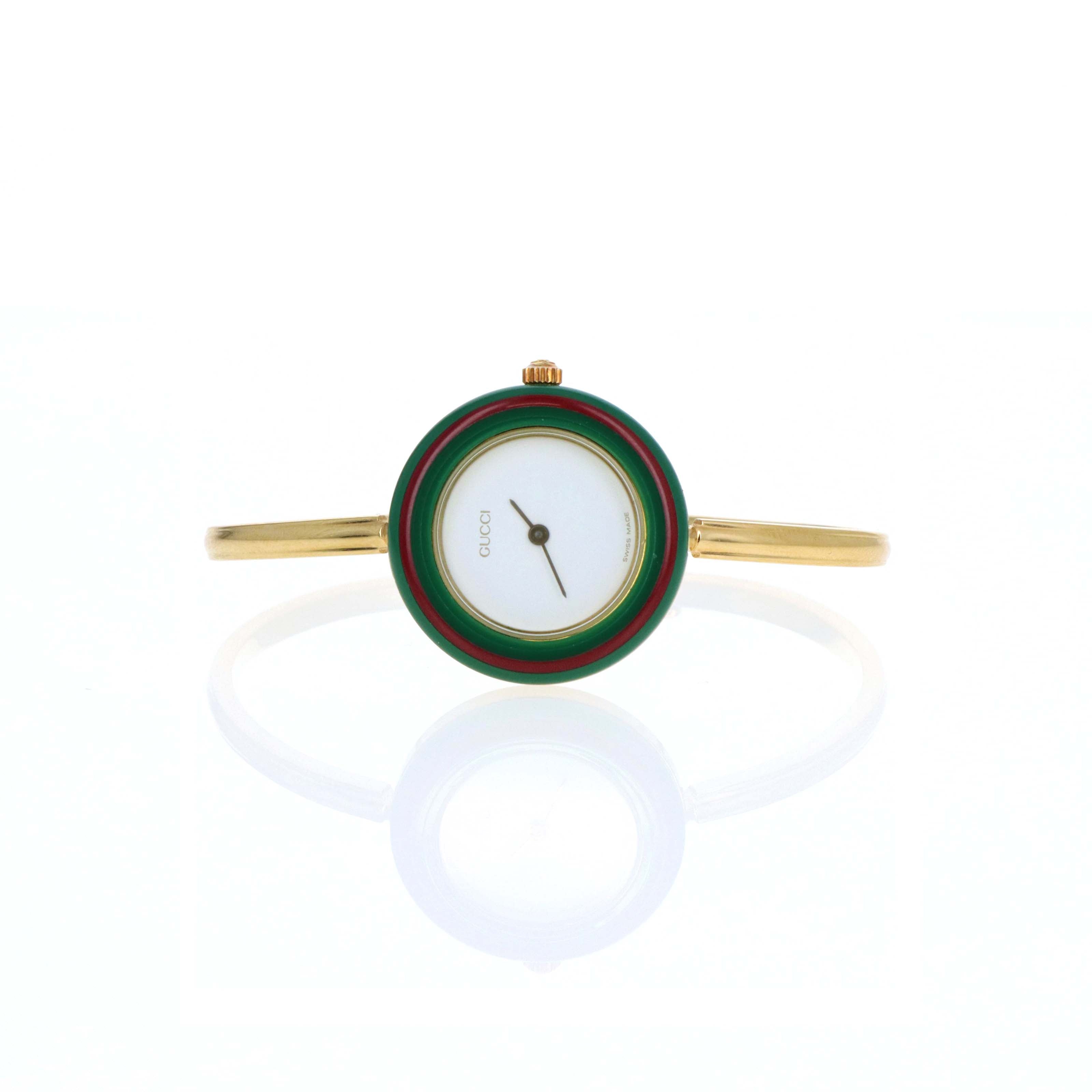 Vintage Gucci Interchangeable Bezel Watch #8 - Queen May