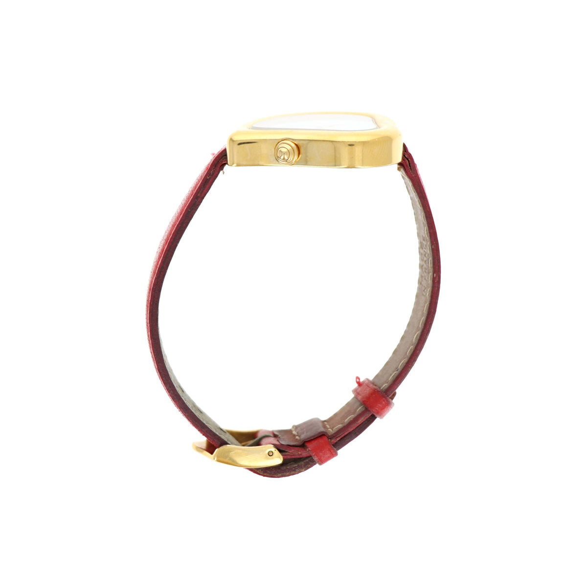Yves Saint Laurent Red Heart Dial Watch