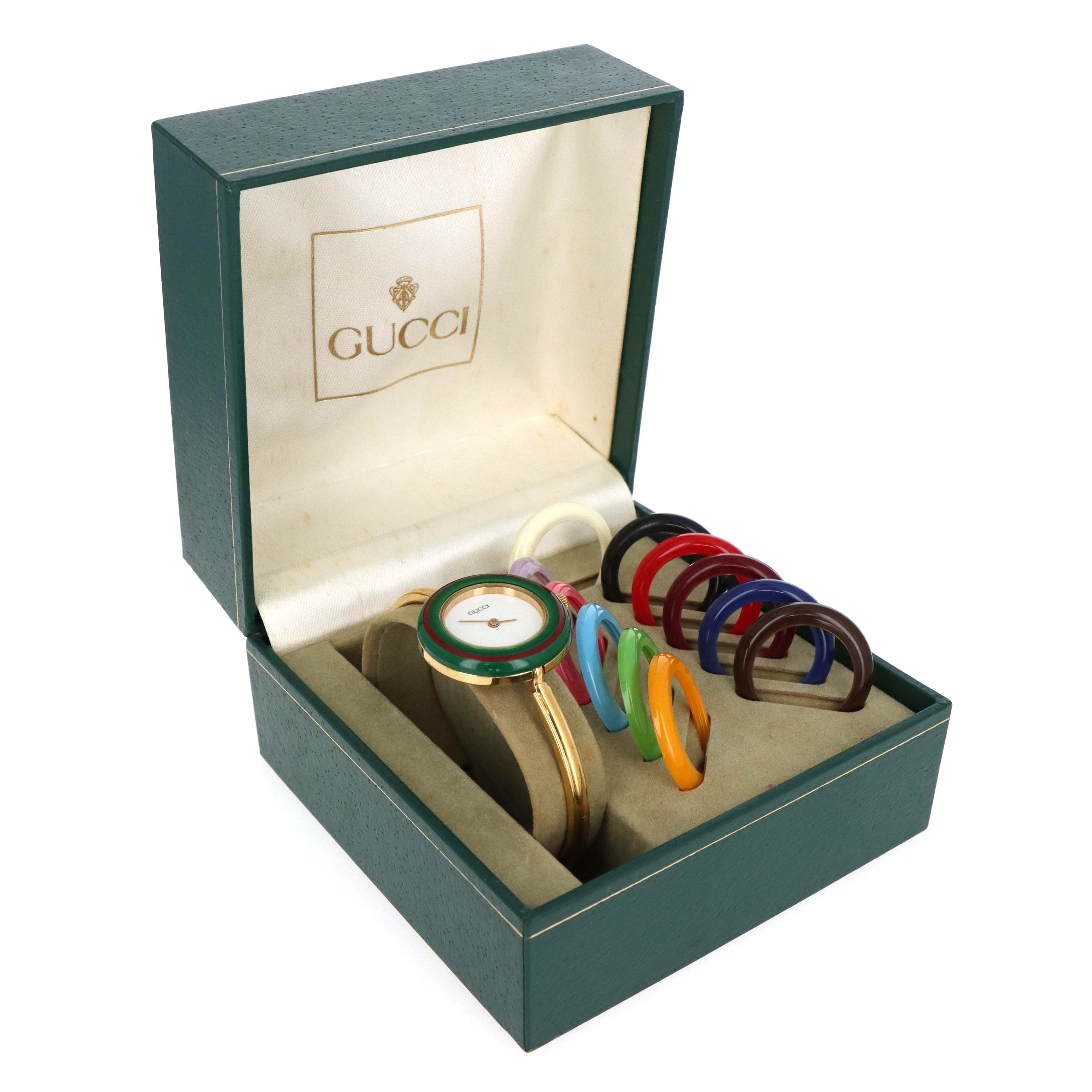 Vintage Gucci Interchangeable Bezel Watch - Queen May