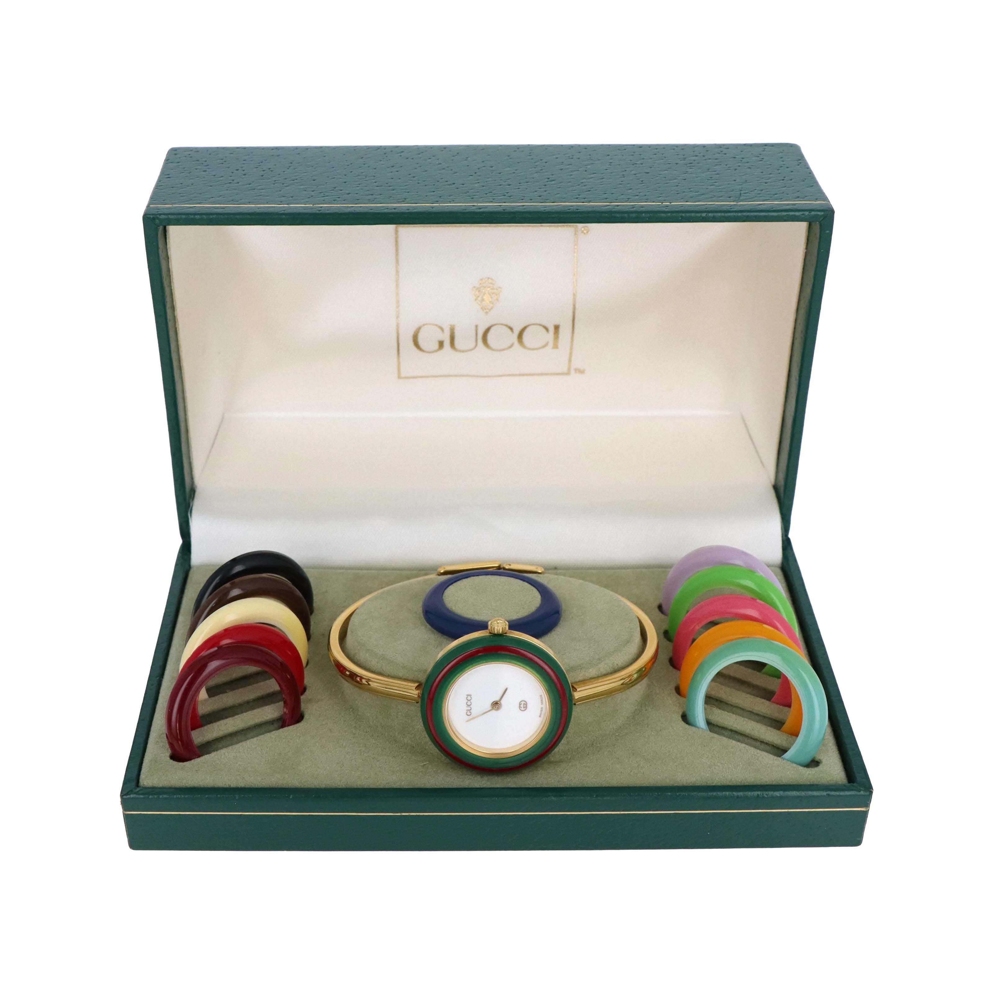 Vintage Gucci Interchangeable Bezel Watch - Queen May