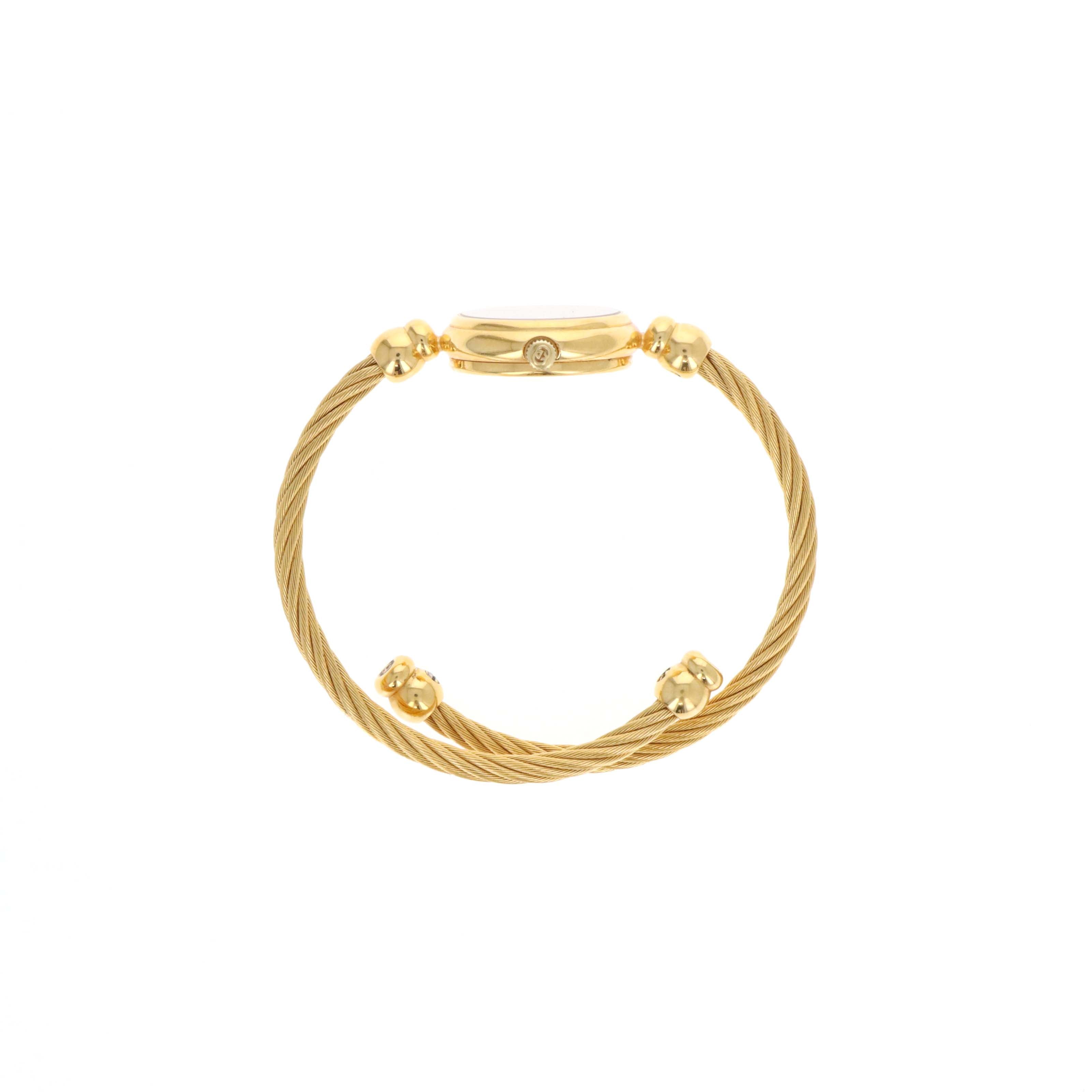 Gucci 20mm Rope Bangle Watch Blue Dial - Queen May