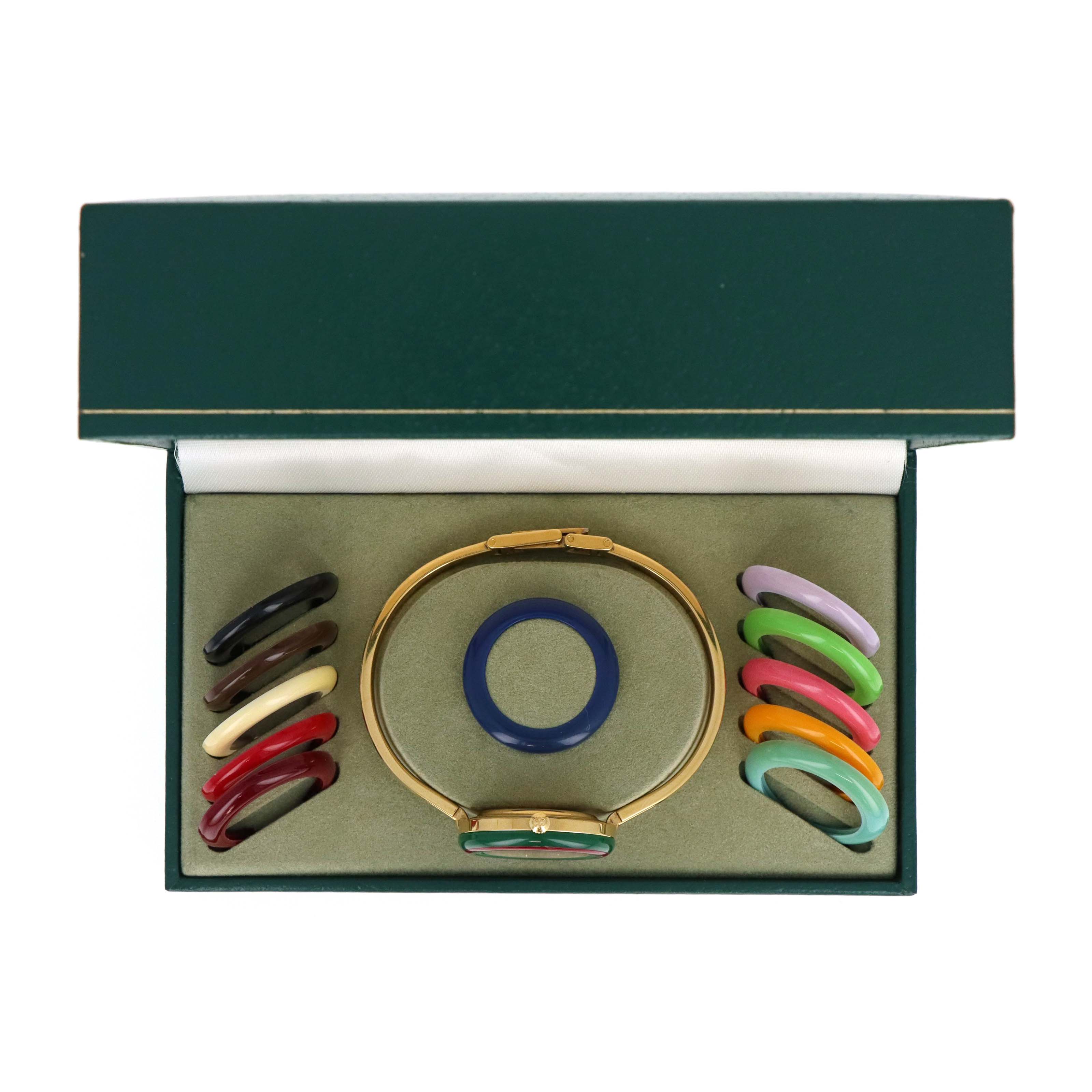 Vintage Gucci Interchangeable Bezel Watch - Queen May
