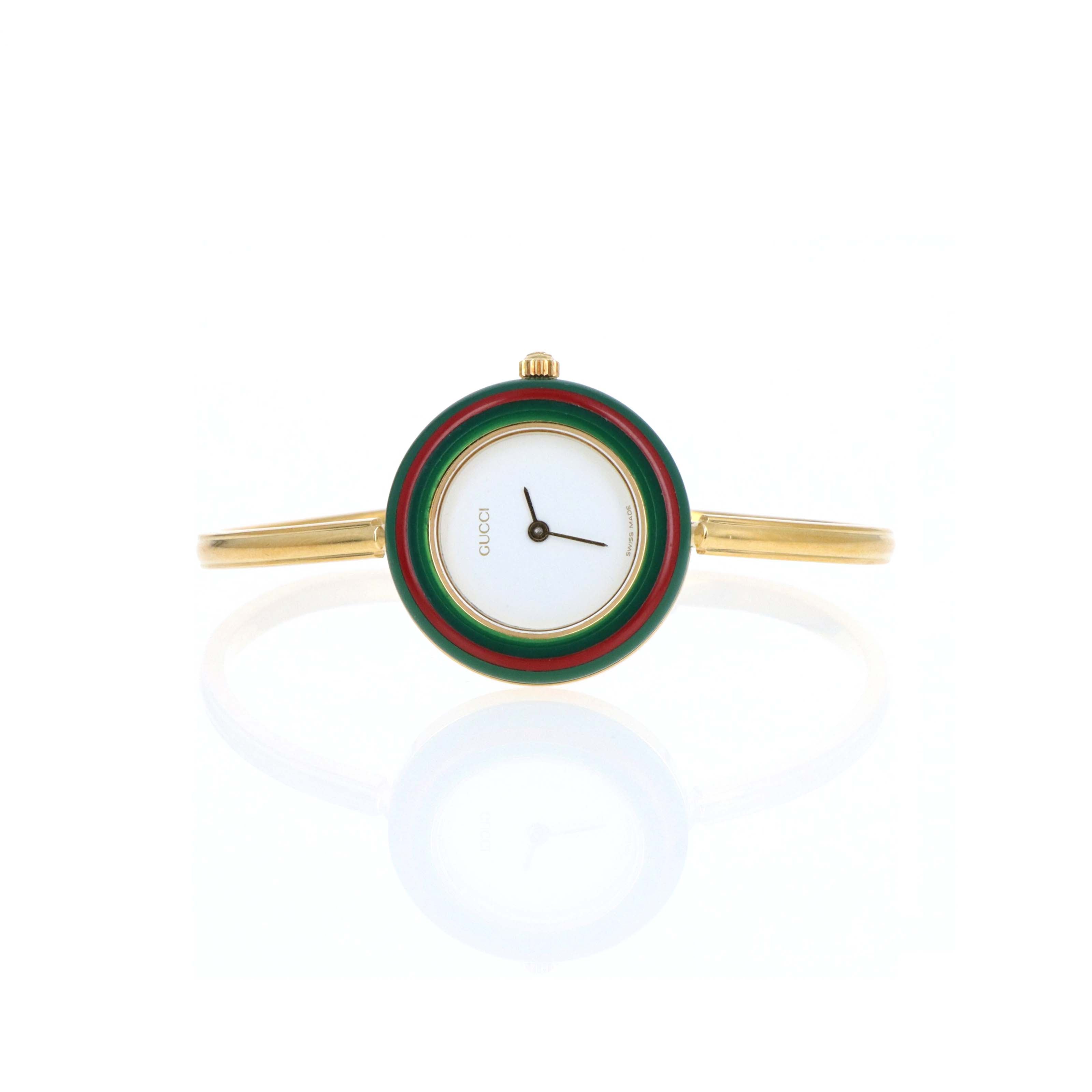 Vintage Gucci Interchangeable Bezel Watch #10 - Queen May