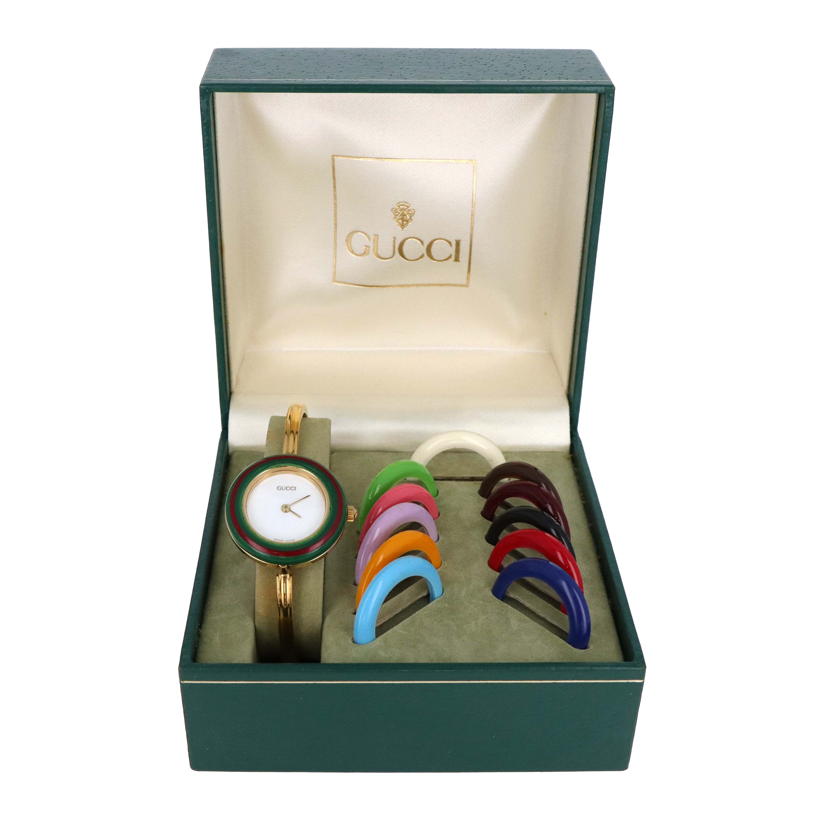 Vintage Gucci Interchangeable Bezel Watch - Queen May