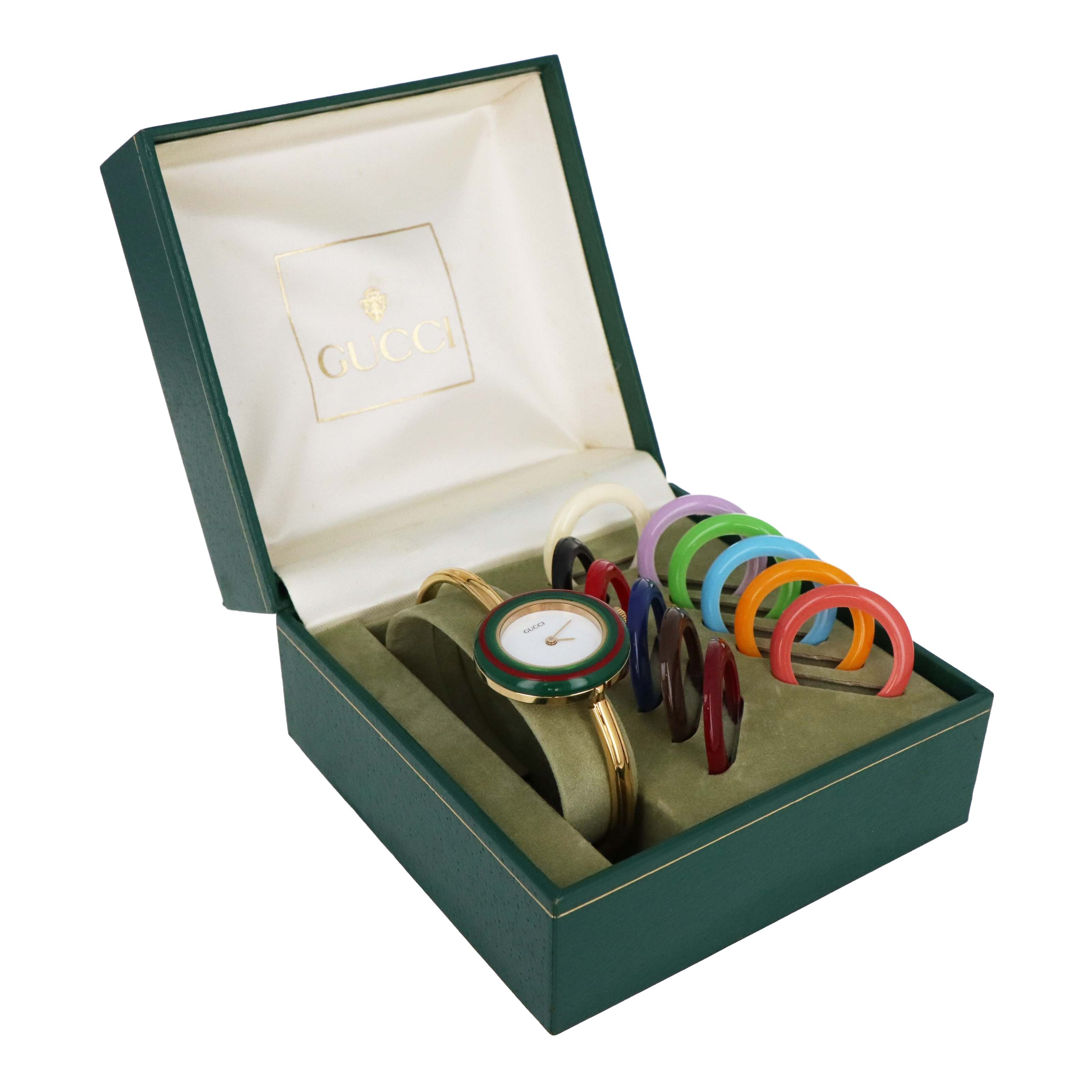 Vintage Gucci Interchangeable Bezel Watch - Queen May