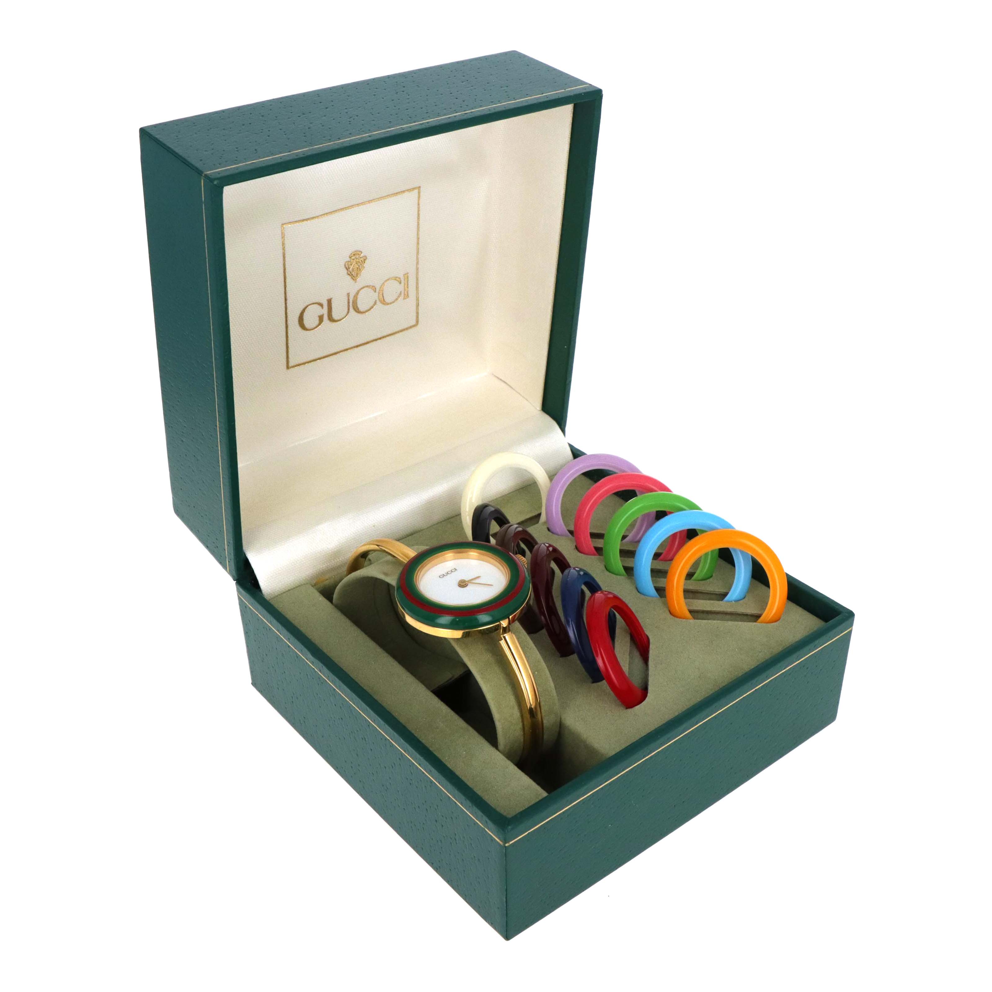 Vintage Gucci Interchangeable Bezel Watch #1 - Queen May