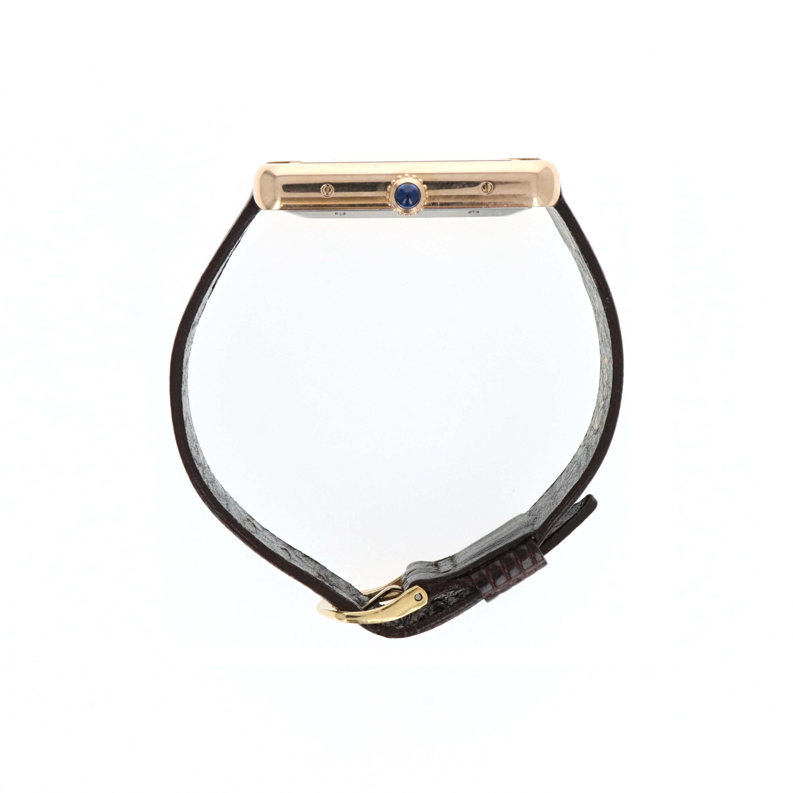 Cartier Tank Solo XL 18K Rose Gold Reference W5200026 Automatic - Queen May