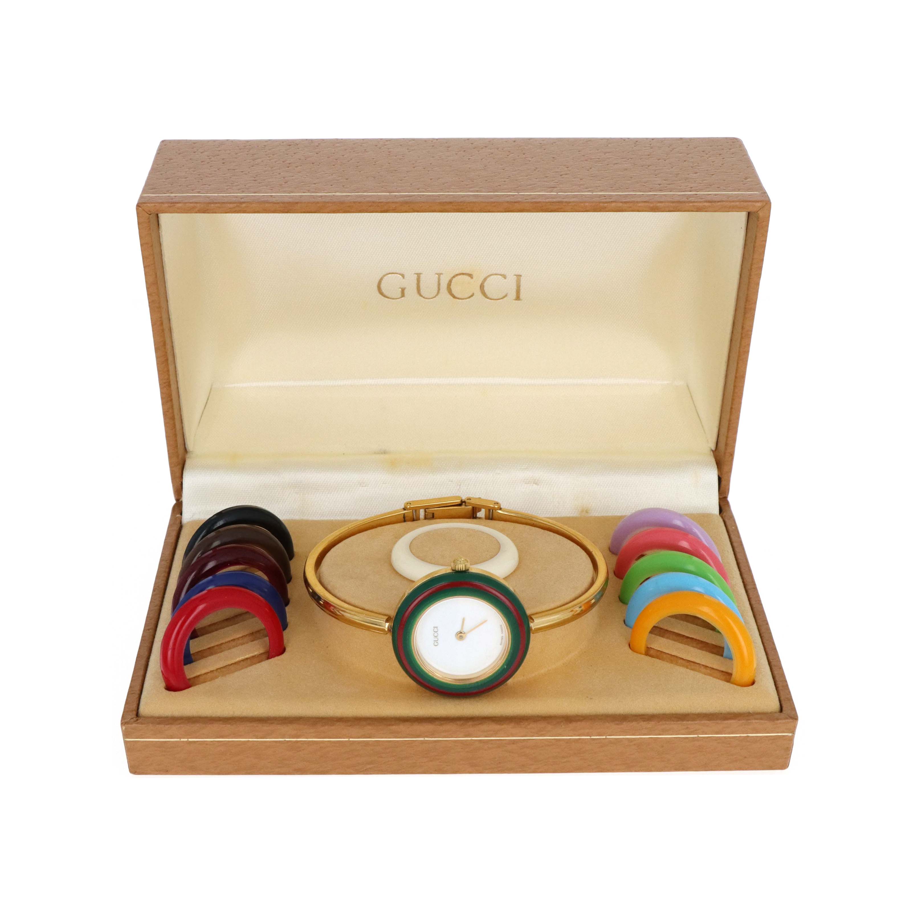Vintage Gucci Interchangeable Bezel Watch #2 - Queen May