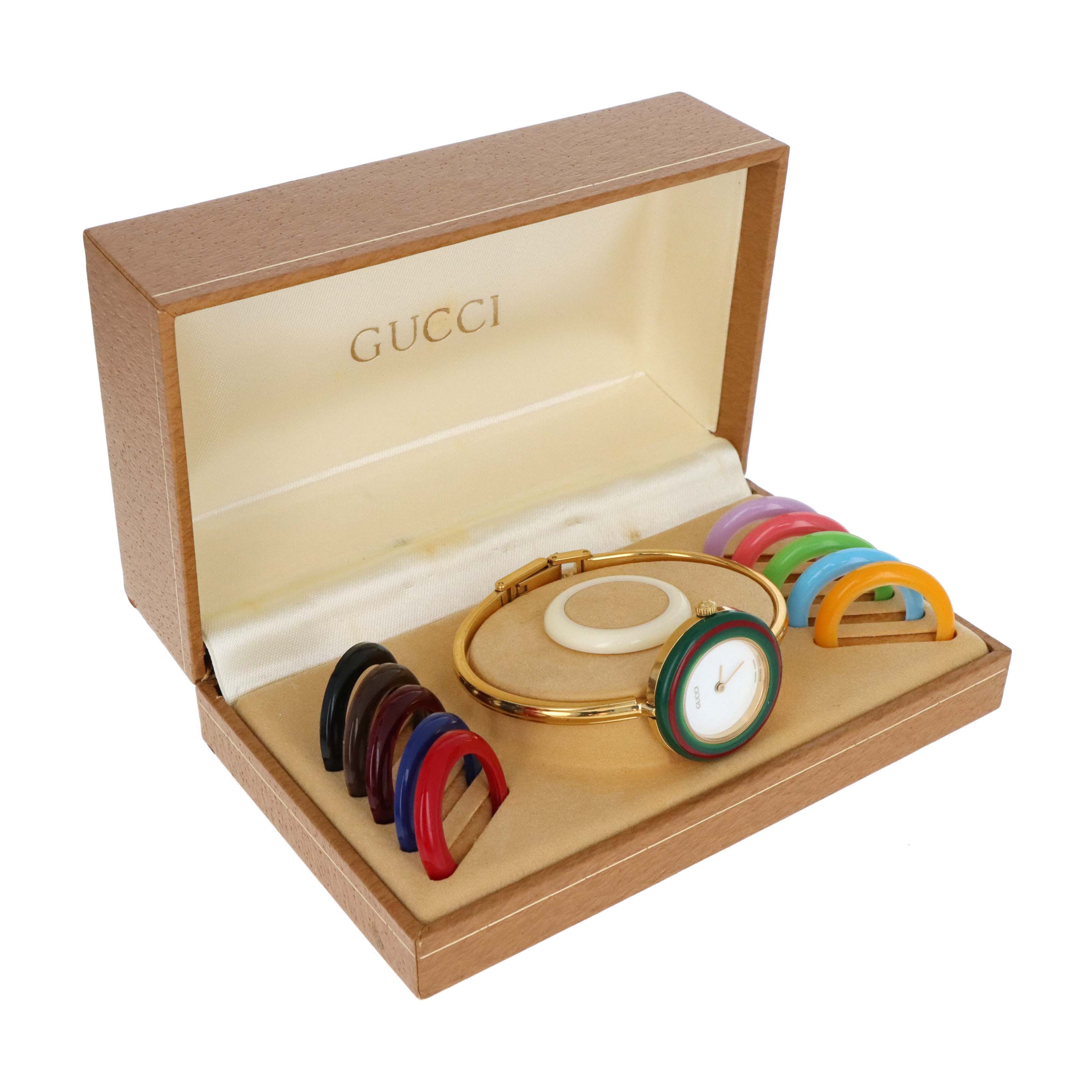 Vintage Gucci Interchangeable Bezel Watch #2 - Queen May