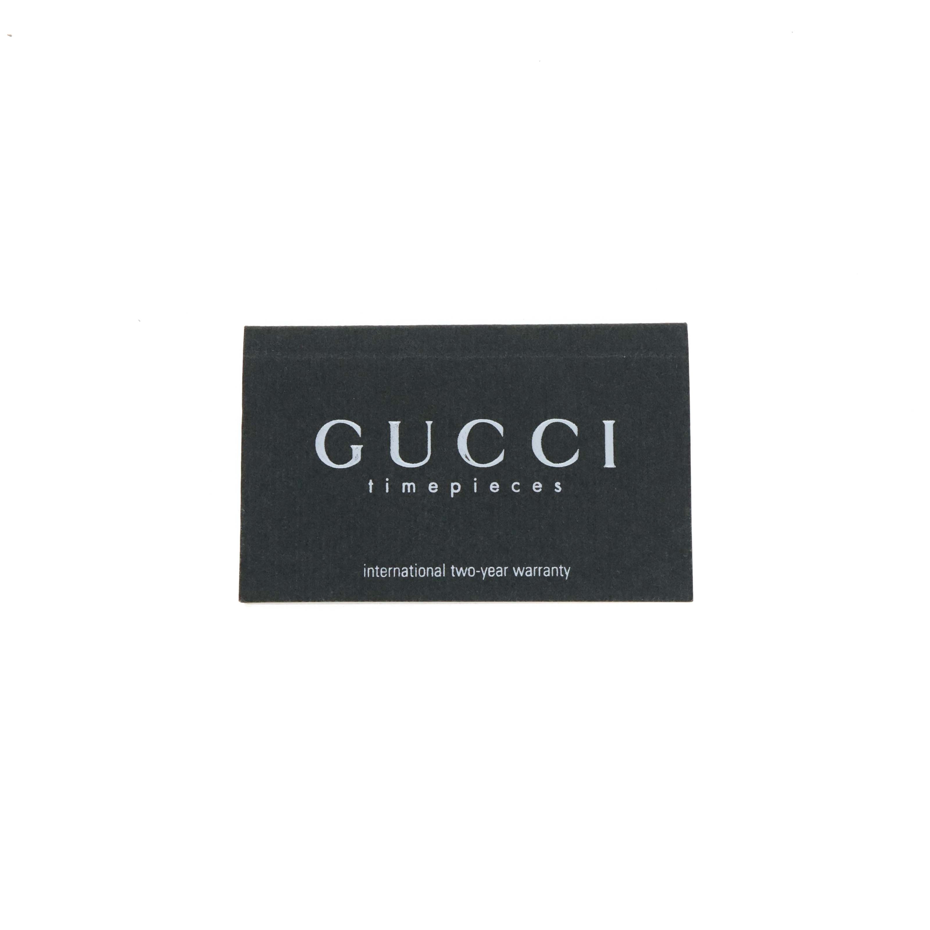 Rare Vintage Gucci Interchangeable Silver Bezel Watch - Queen May