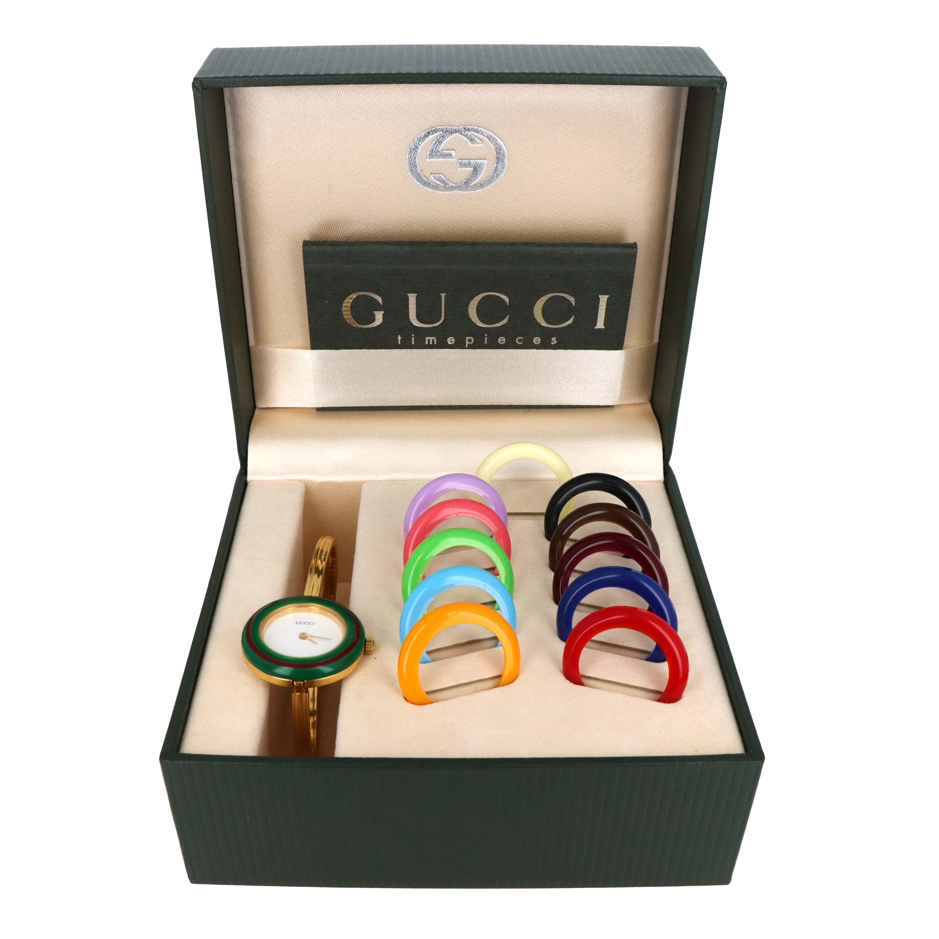 Vintage Gucci Interchangeable Bezel Watch #5 - Queen May
