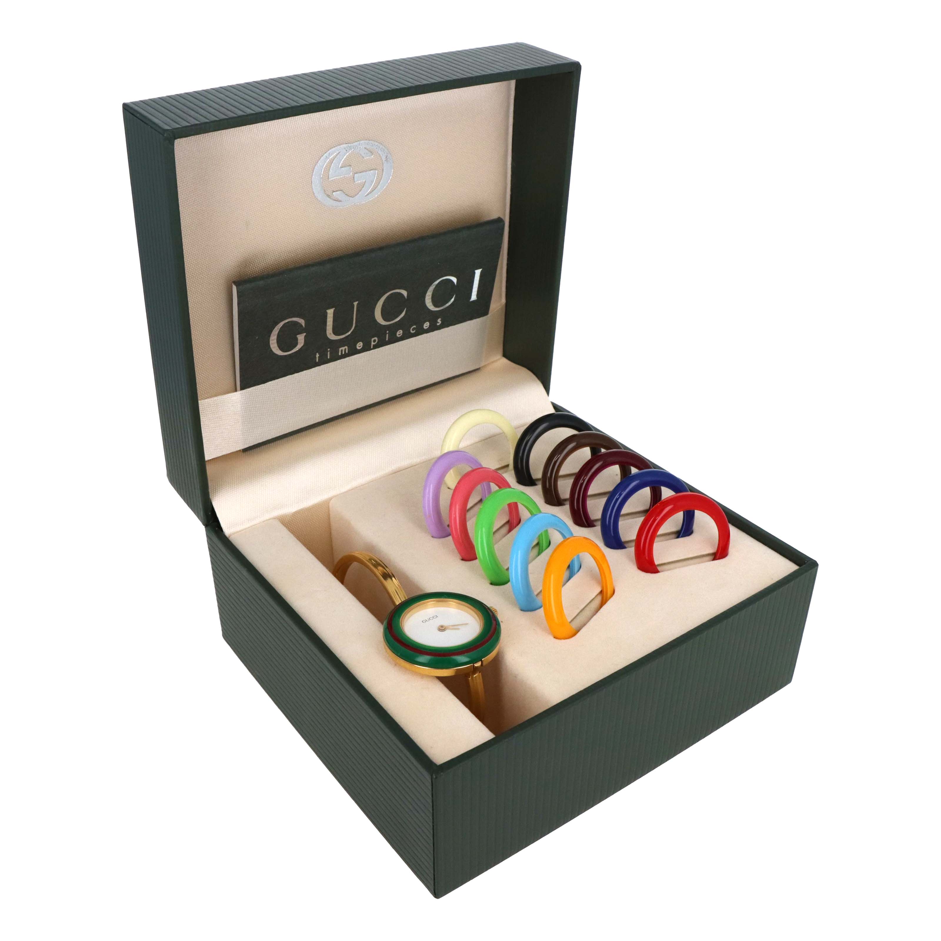 Vintage Gucci Interchangeable Bezel Watch #5 - Queen May