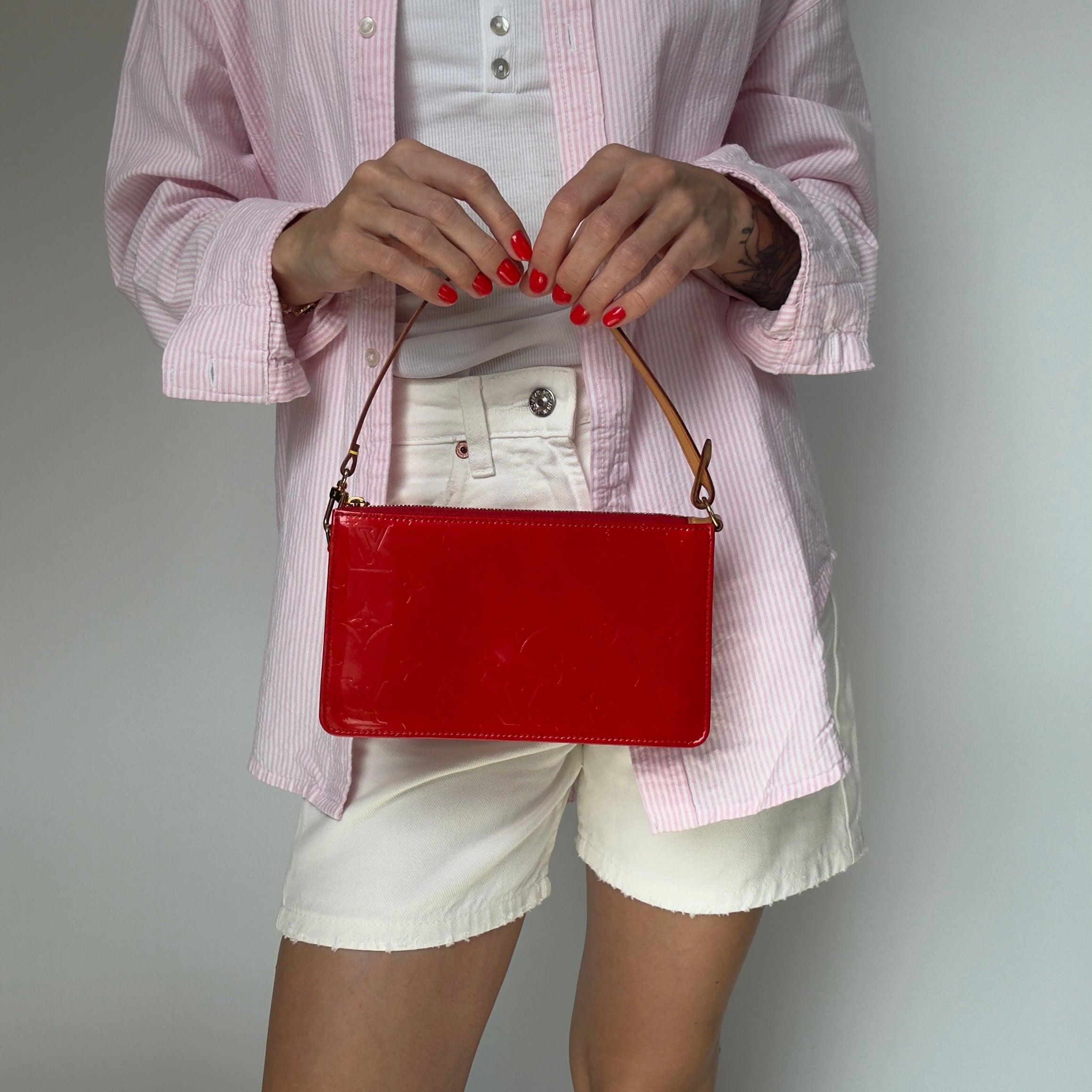 Louis Vuitton Red Vernis Lexington - Queen May