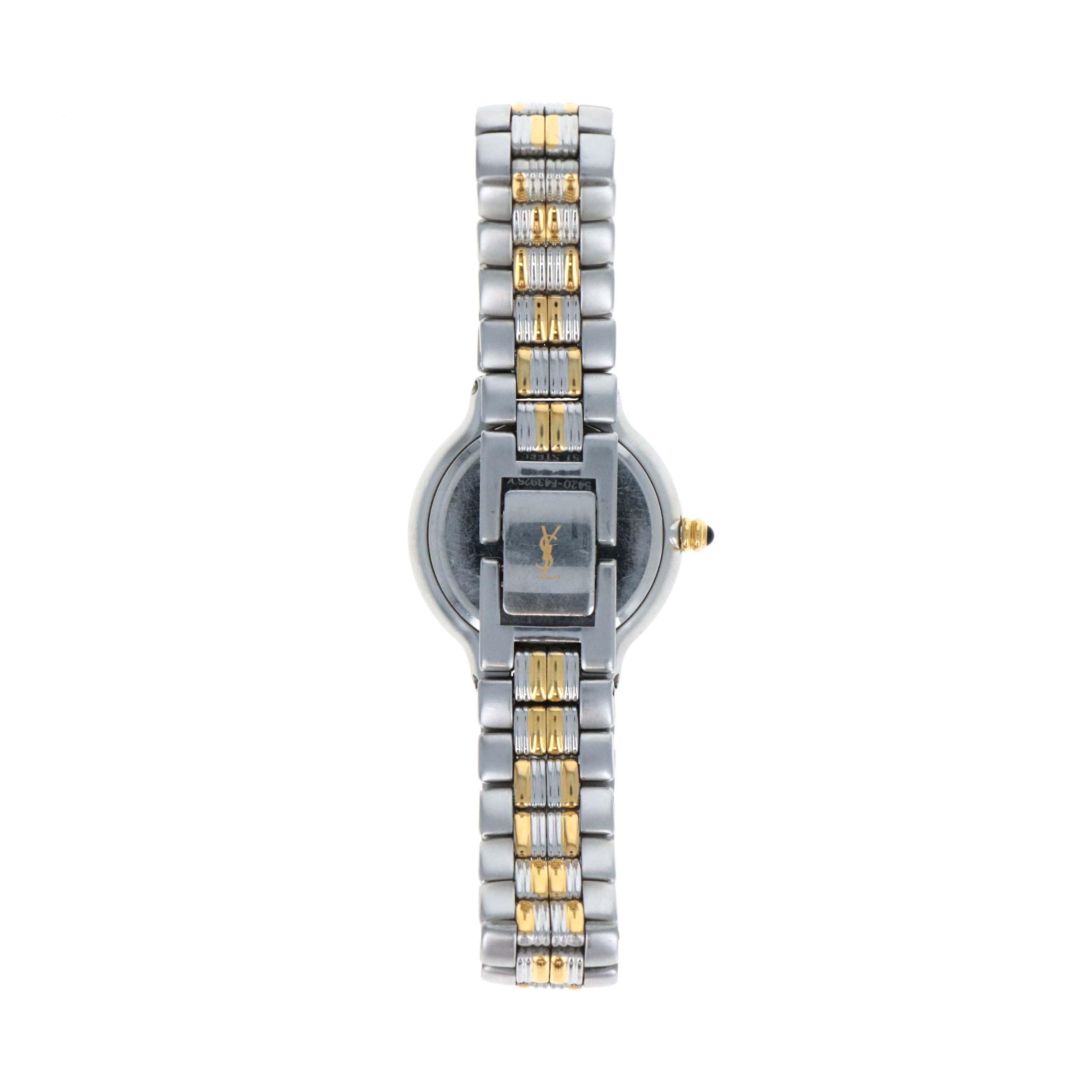 Vintage Yves Saint Laurent Roman Logo Dial - Queen May