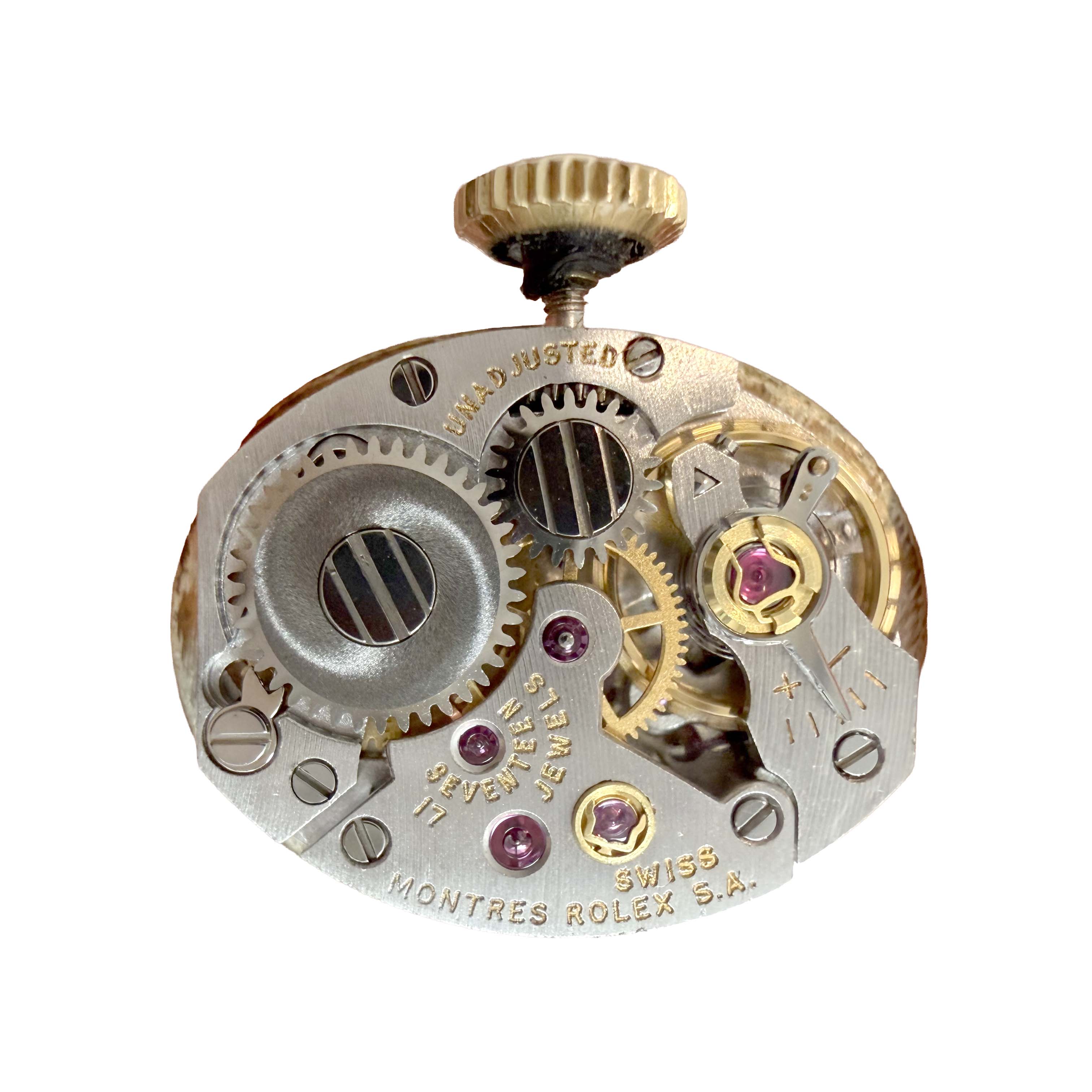 Vintage Rolex Ladies 14K Yellow Gold Diamond Bezel Oval Shaped Mechanical Movement Watch
