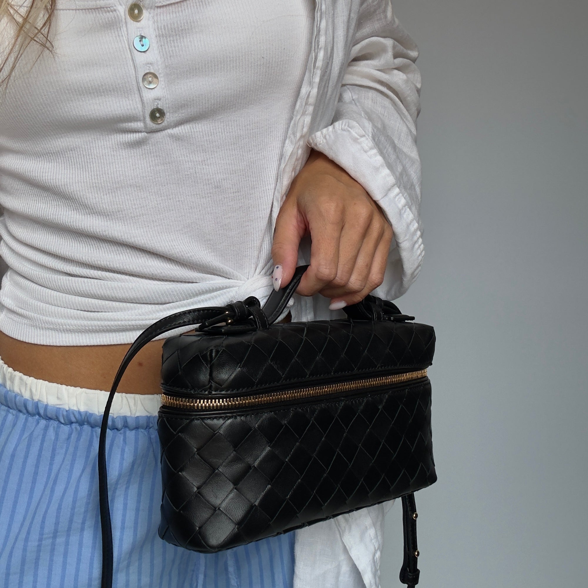 Bottega Veneta Bang Bang Bag Black