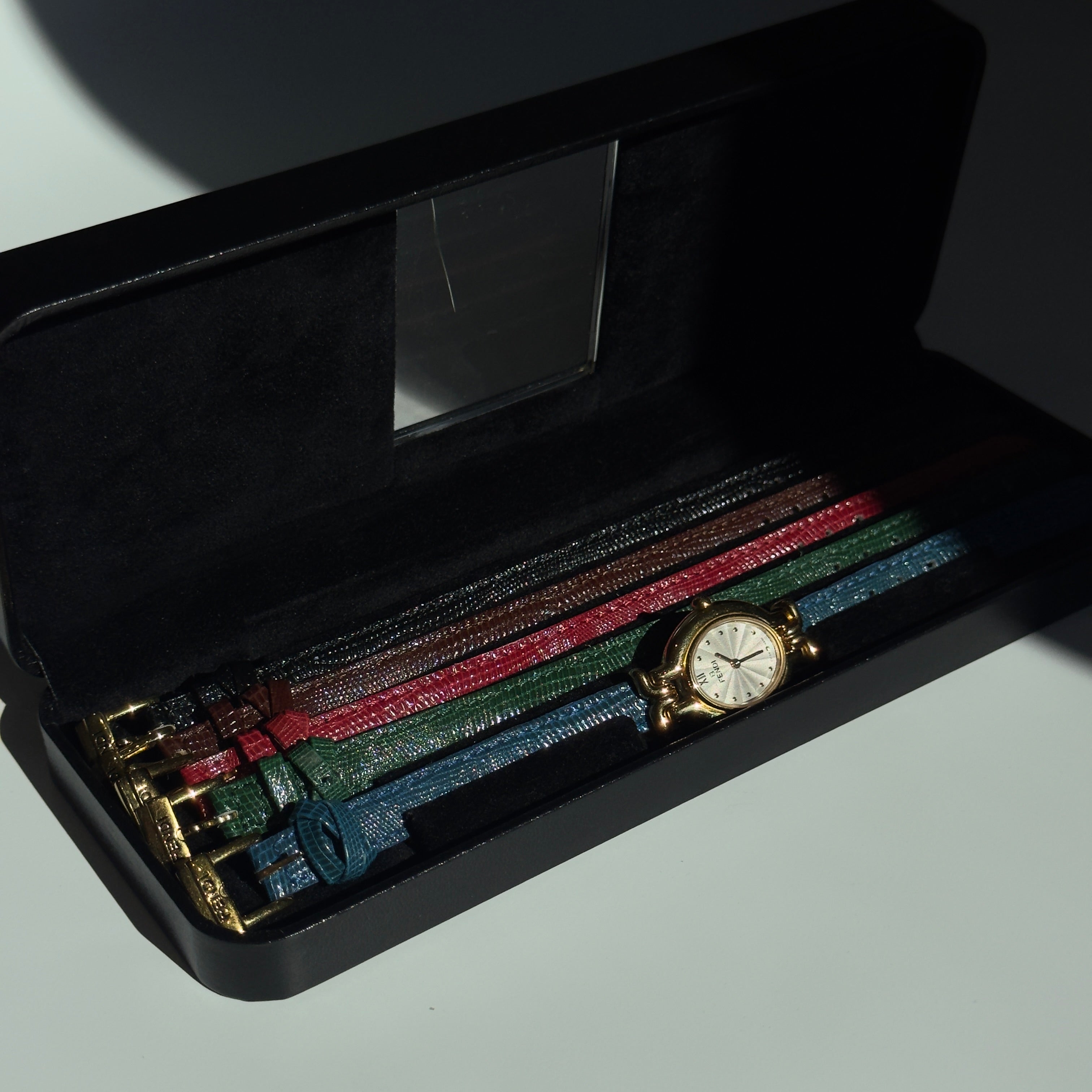 Fendi 640L Chameleon Watch With Interchangeable Straps