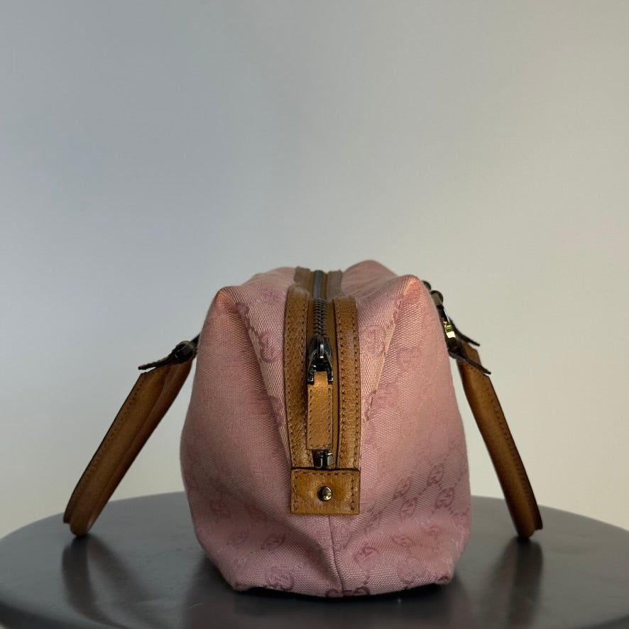 Gucci Canvas Boston Bag - Queen May