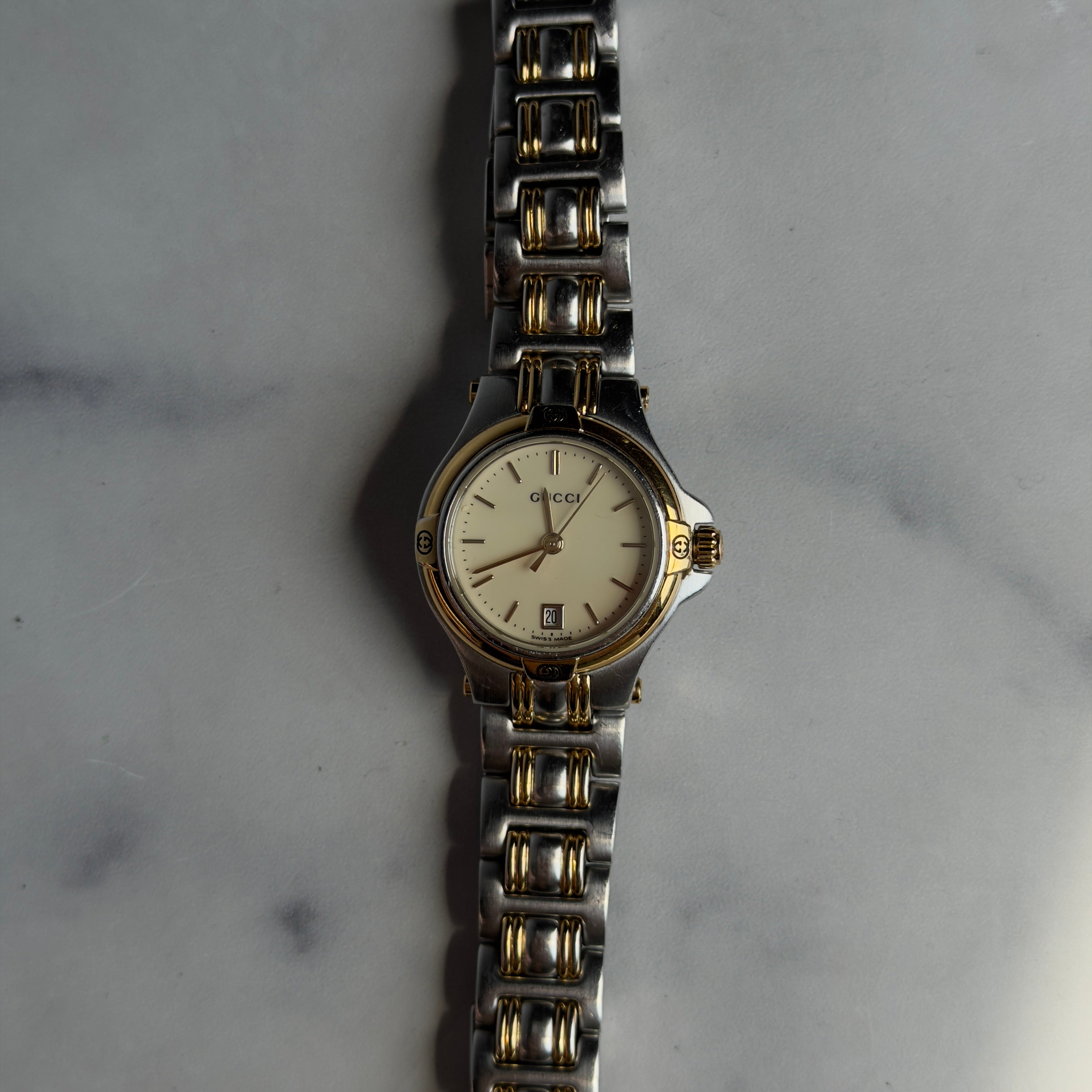 Gucci Two Tone 9040L Watch