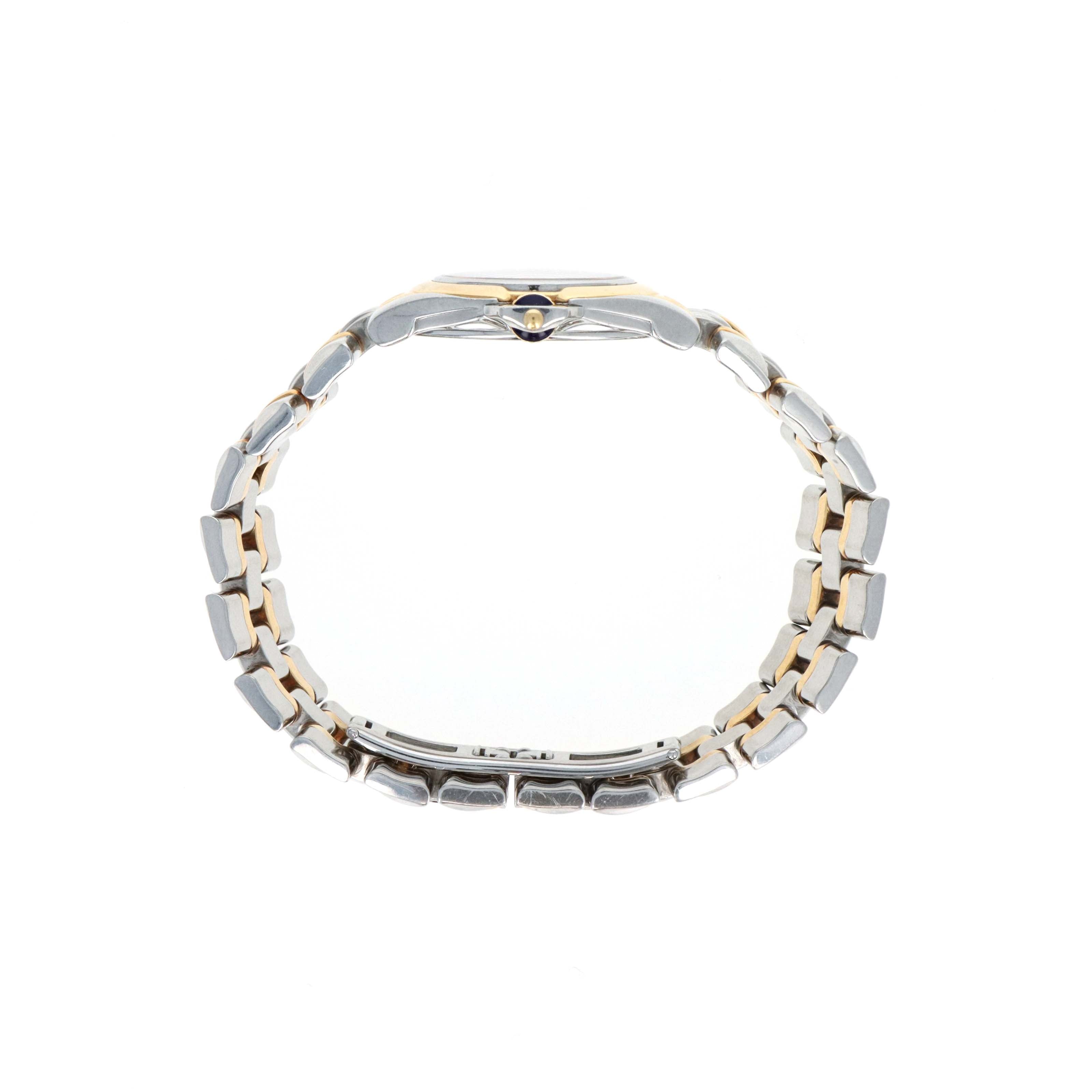 Patek Phillipe Sculpture Reference 4891/1JA-001 MOP Dial Two Tone 18K/SS Quartz Movement With Papers - Queen May