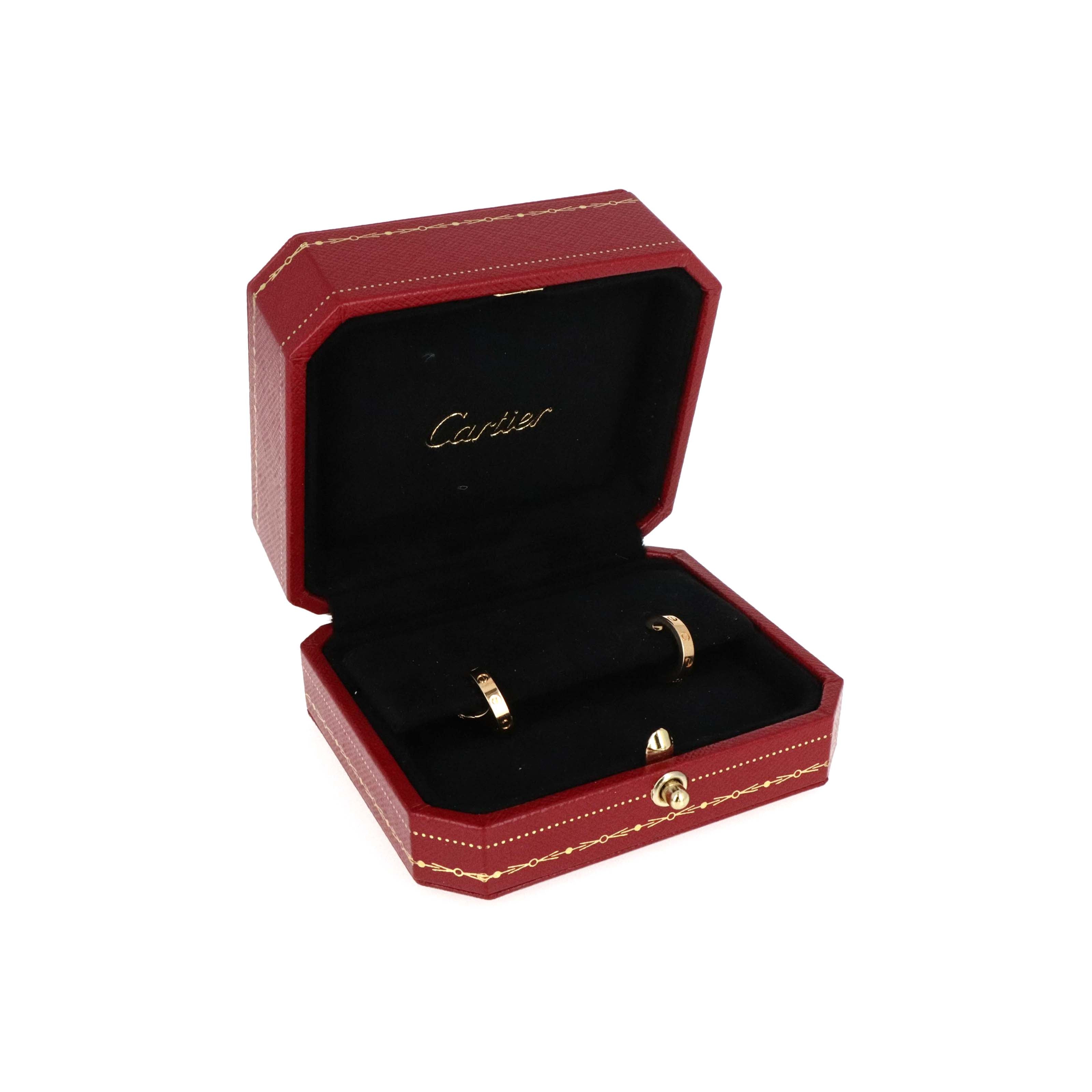 Cartier Love Hoop Earrings Small - Queen May