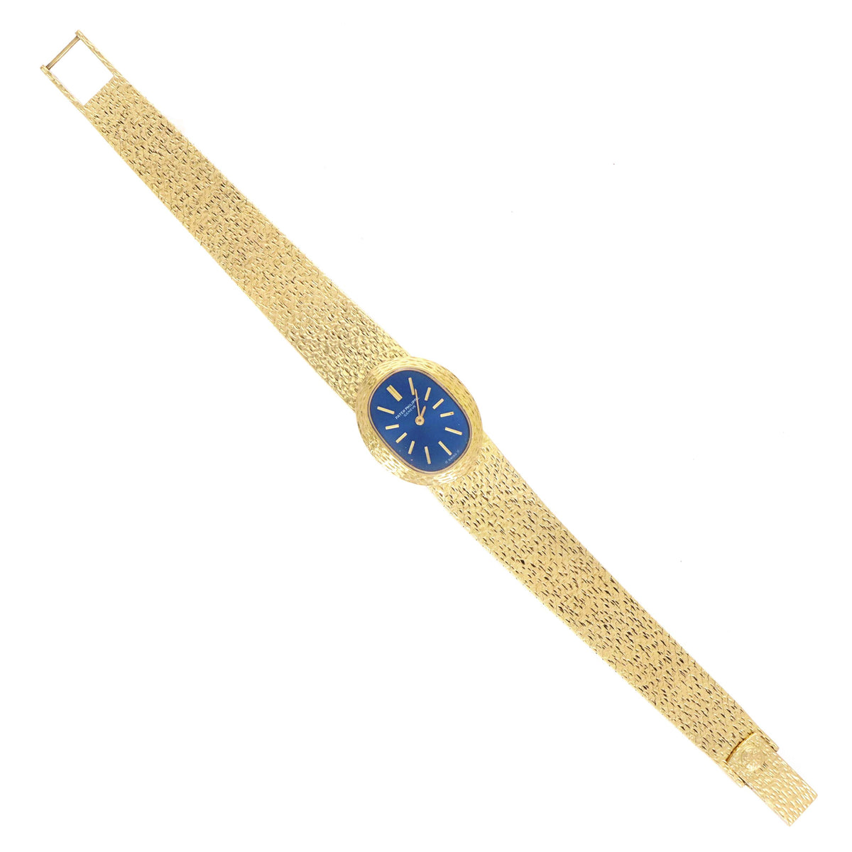 Vintage Ladies Patek Philippe Golden Ellipse 18K Yellow Gold Watch Reference 4111/1 - Queen May