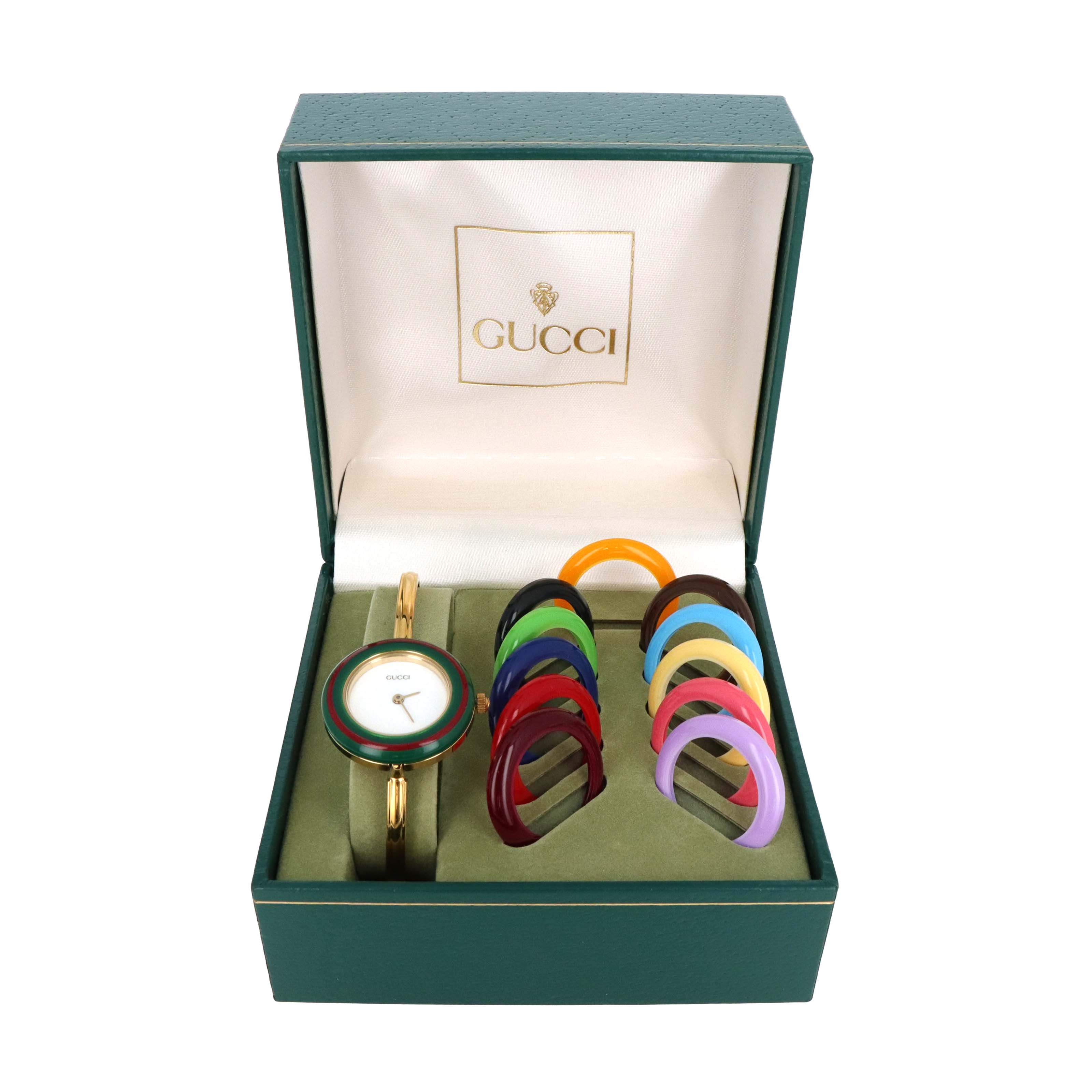 Vintage Gucci Interchangeable Bezel Watch - Queen May