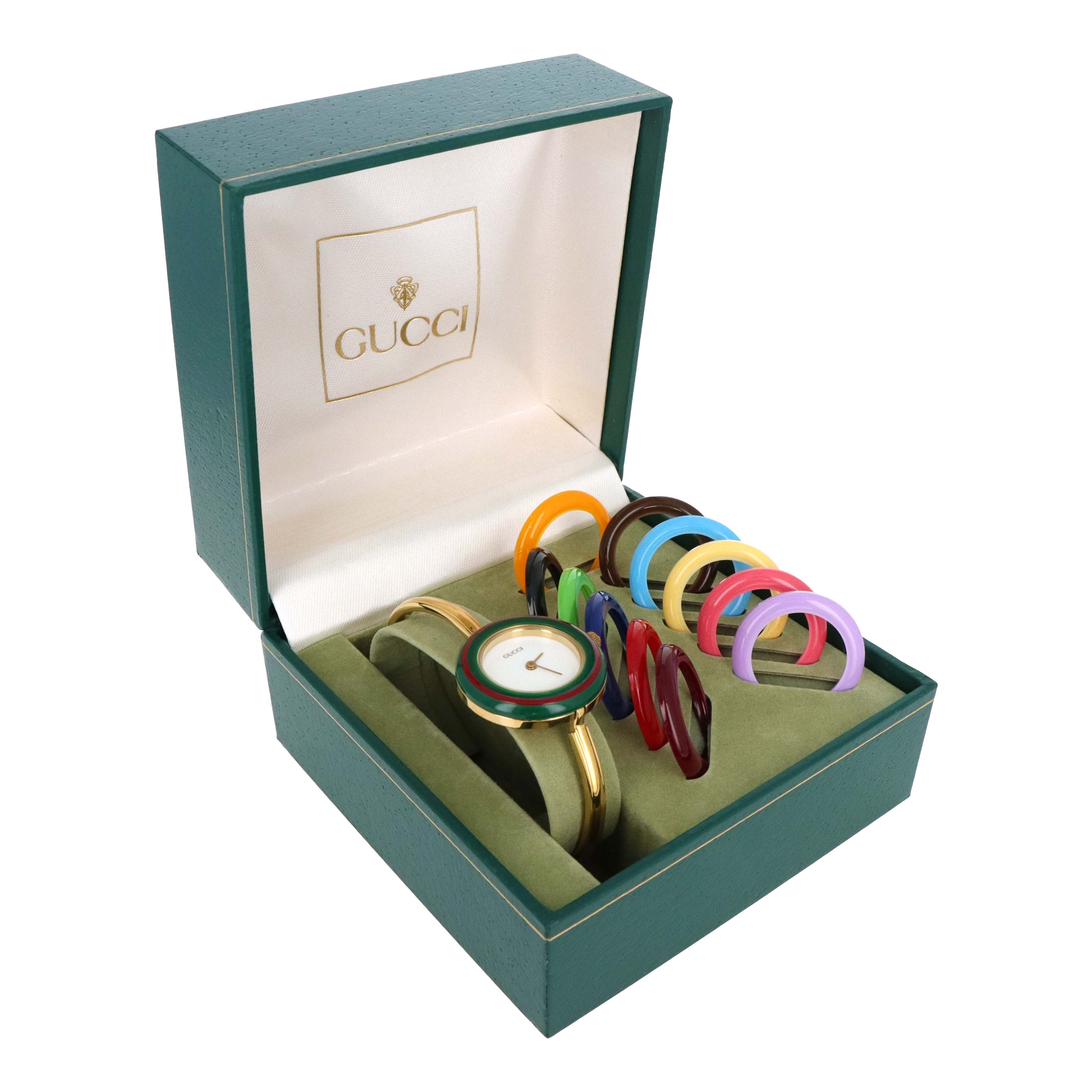 Vintage Gucci Interchangeable Bezel Watch - Queen May