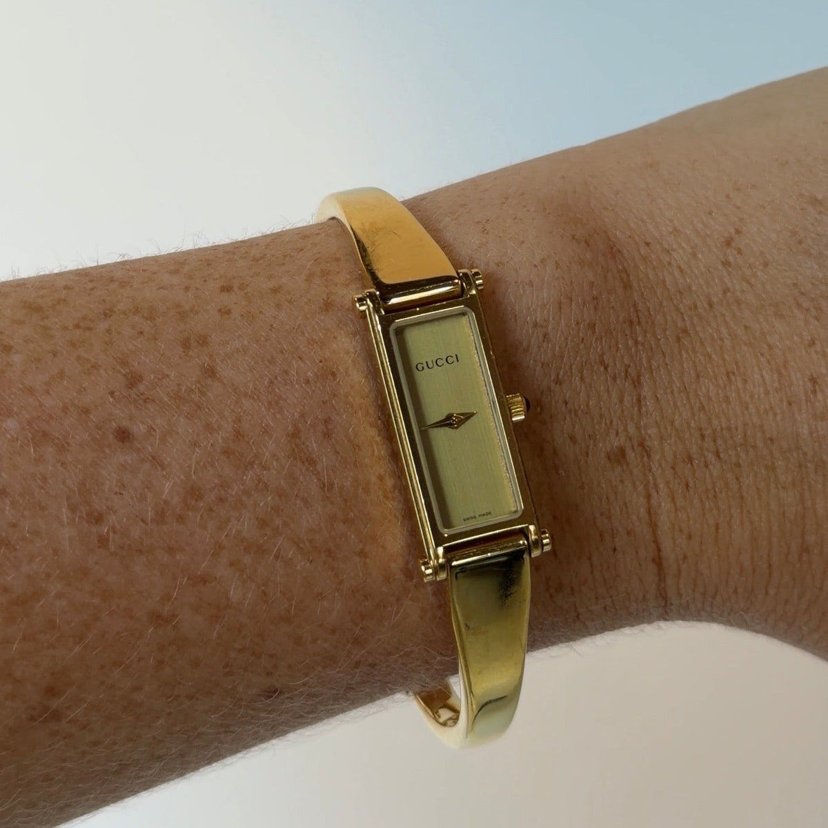 Gucci 1500L Gold Plated Watch - Queen May