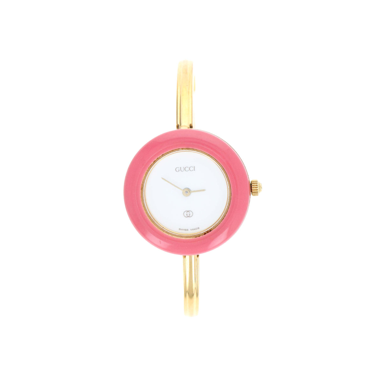 Vintage Gucci Interchangeable Bezel Bangle Watch