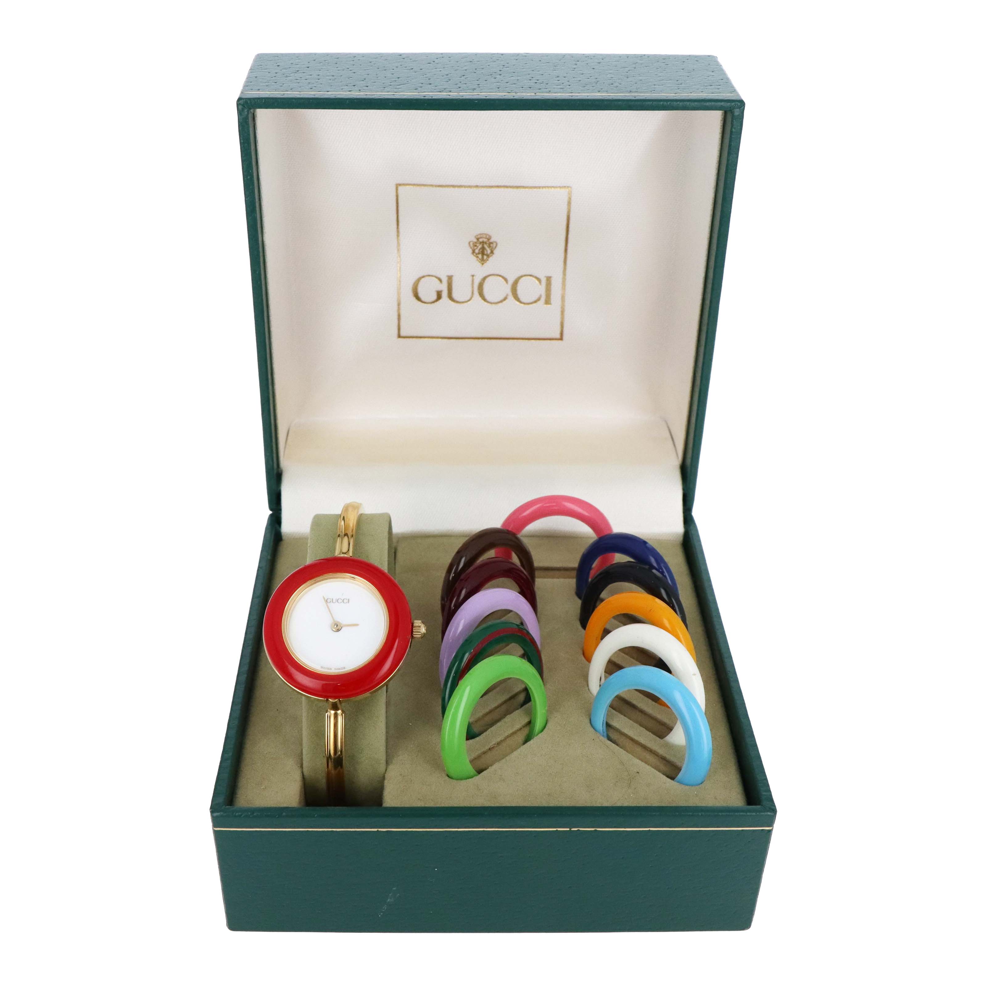 Vintage Gucci Interchangeable Bezel Watch - Queen May