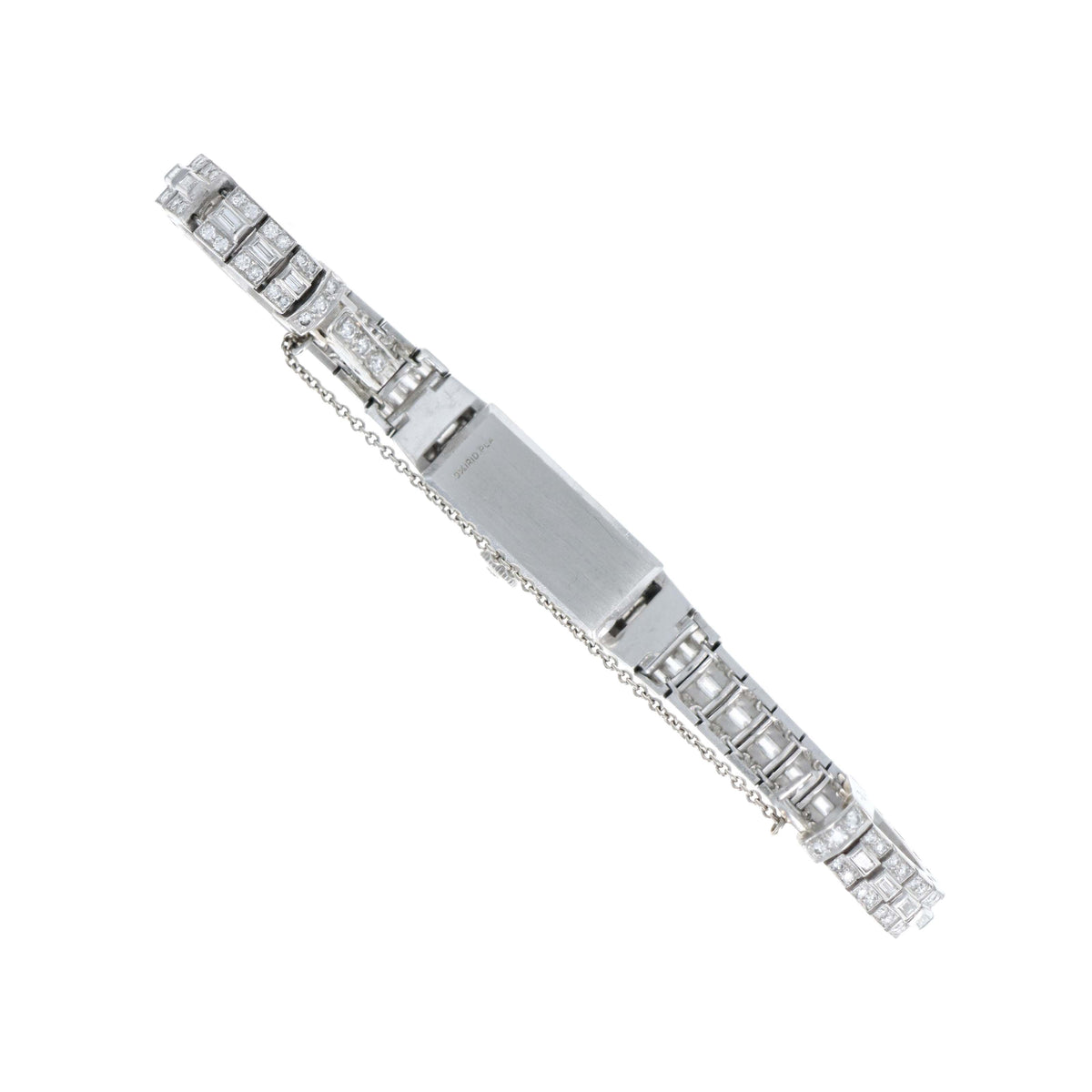 Girard Perregaux  Platinum Art Deco Ladies Diamond Cocktail Watch
