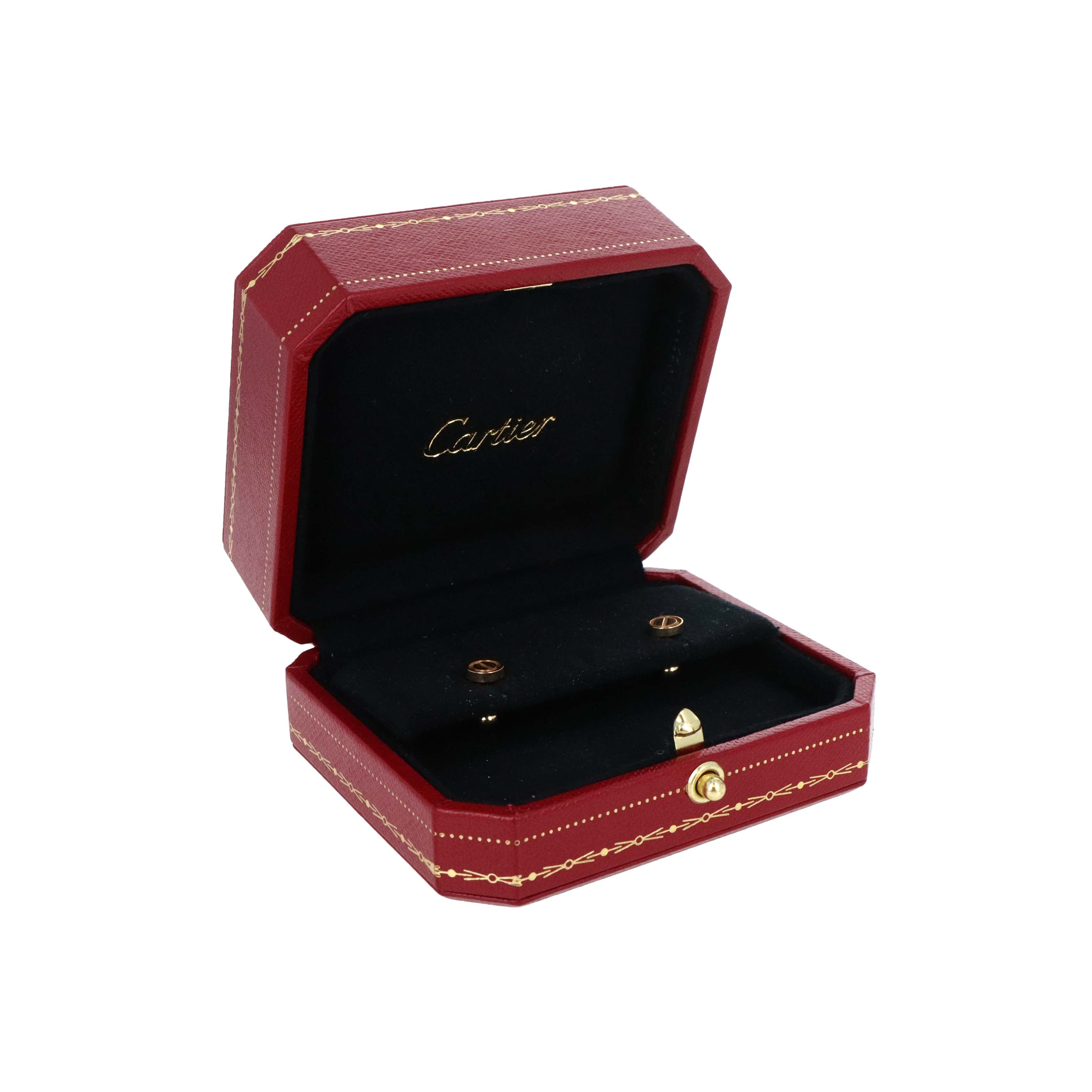 Cartier Love Stud Earrings Screw Back - Queen May