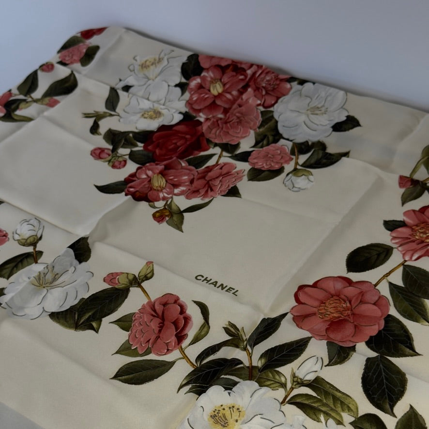 Chanel Camelia Scarf - Queen May