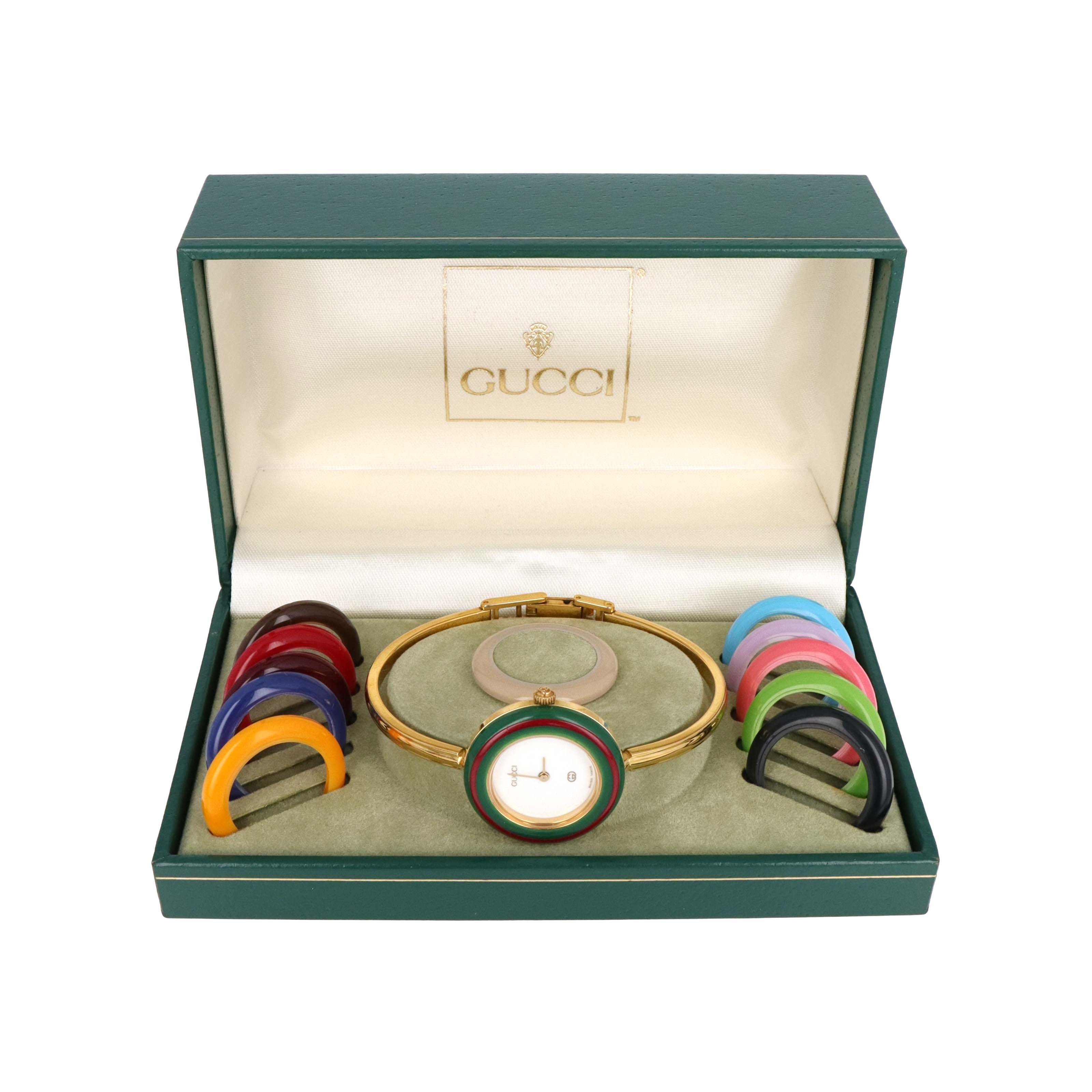Vintage Gucci Interchangeable Bezel Watch - Queen May