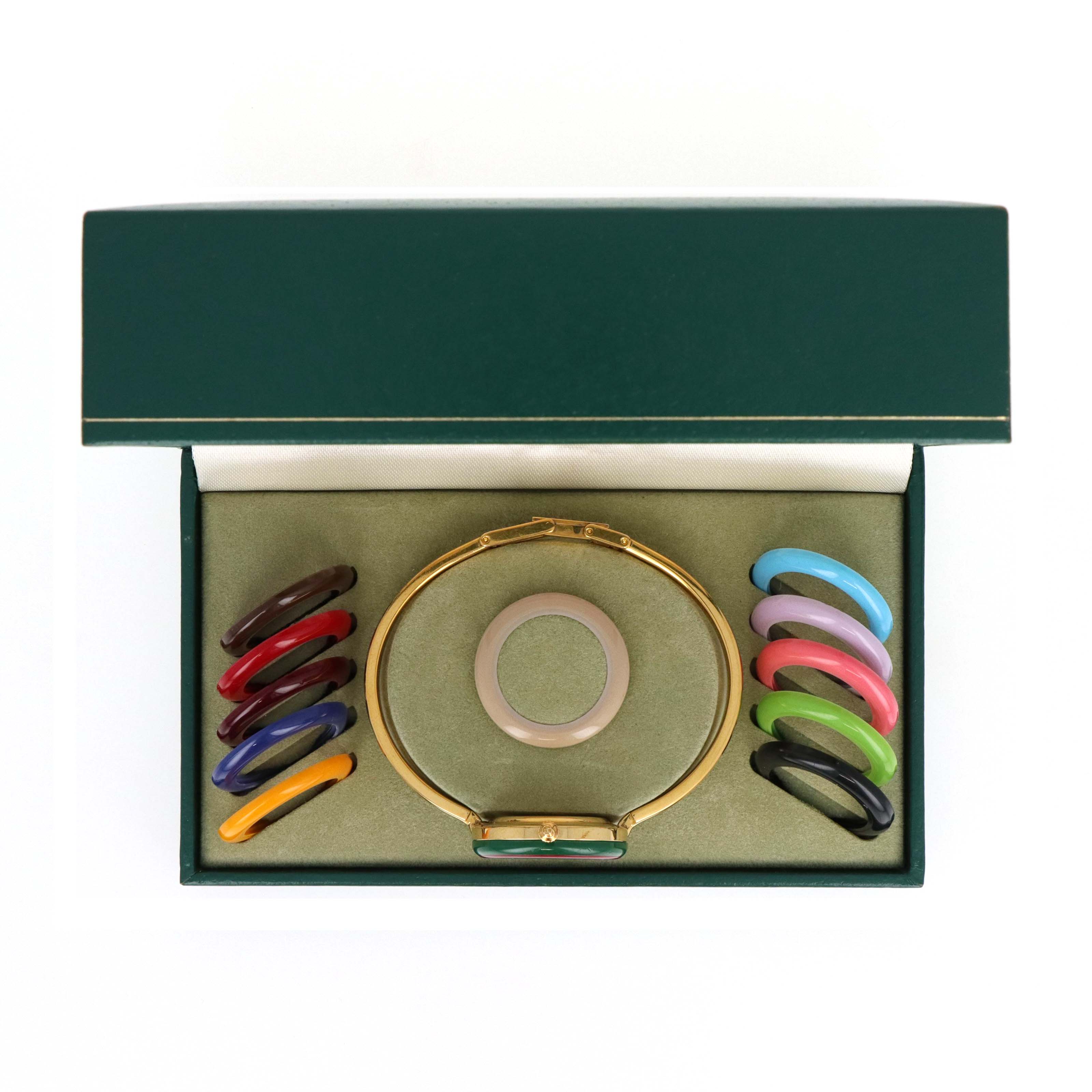 Vintage Gucci Interchangeable Bezel Watch - Queen May