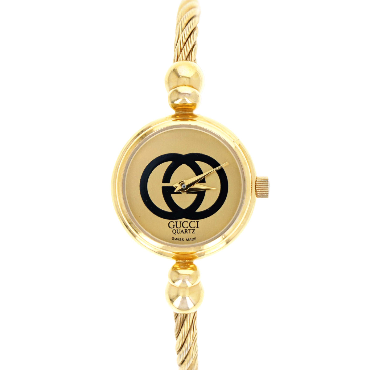 Gucci 2700L Flexible Bangle Watch GG Dial