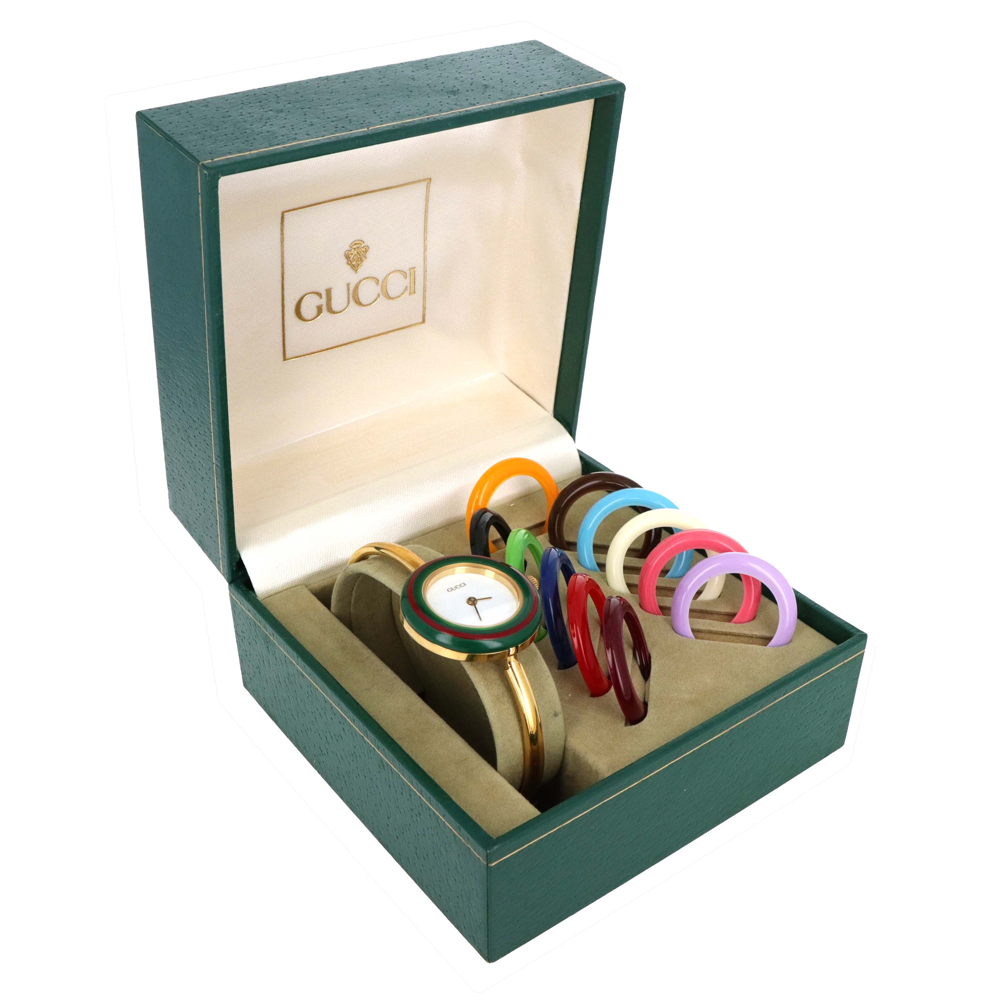 Vintage Gucci Interchangeable Bezel Watch - Queen May