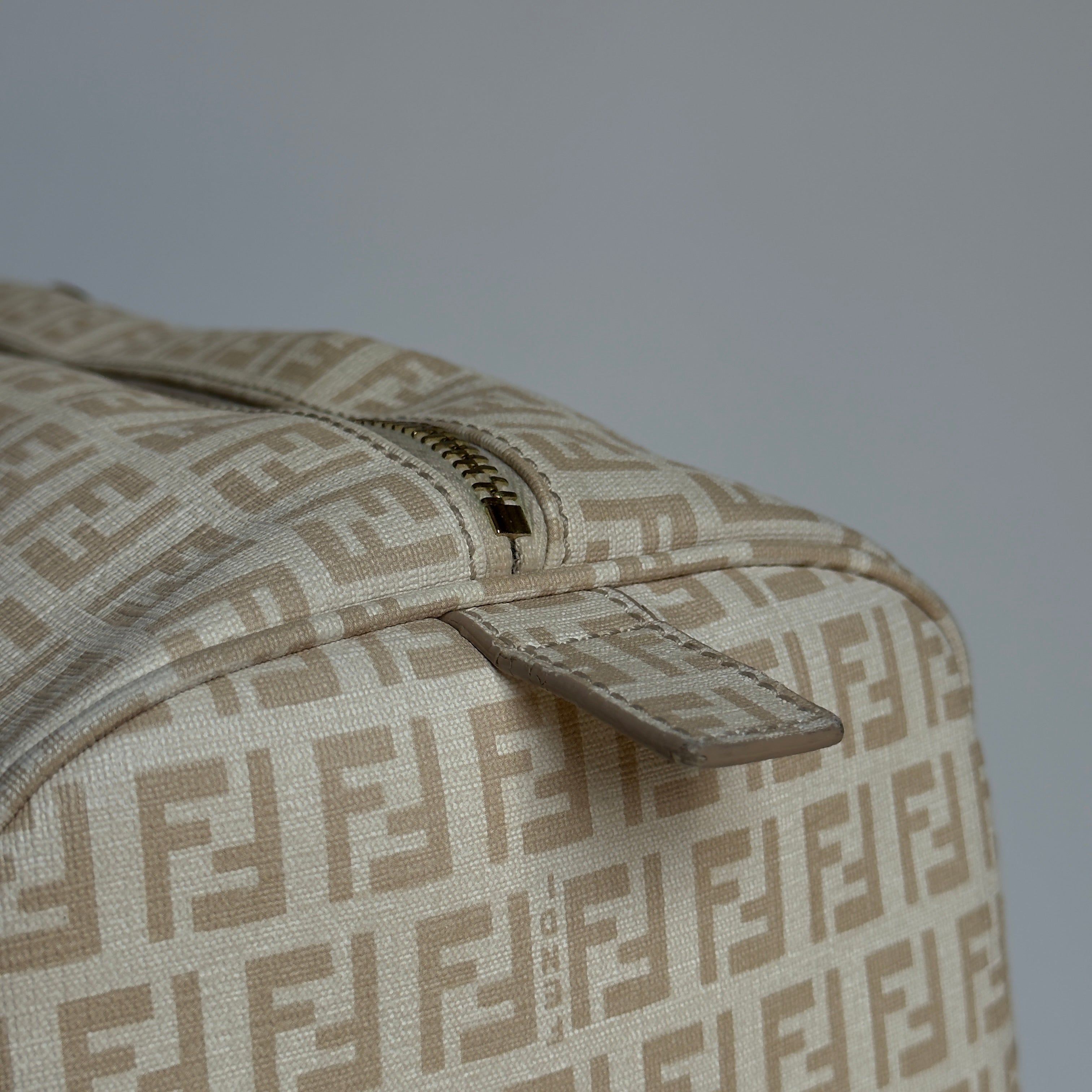 Fendi Zucchino Boston Bag