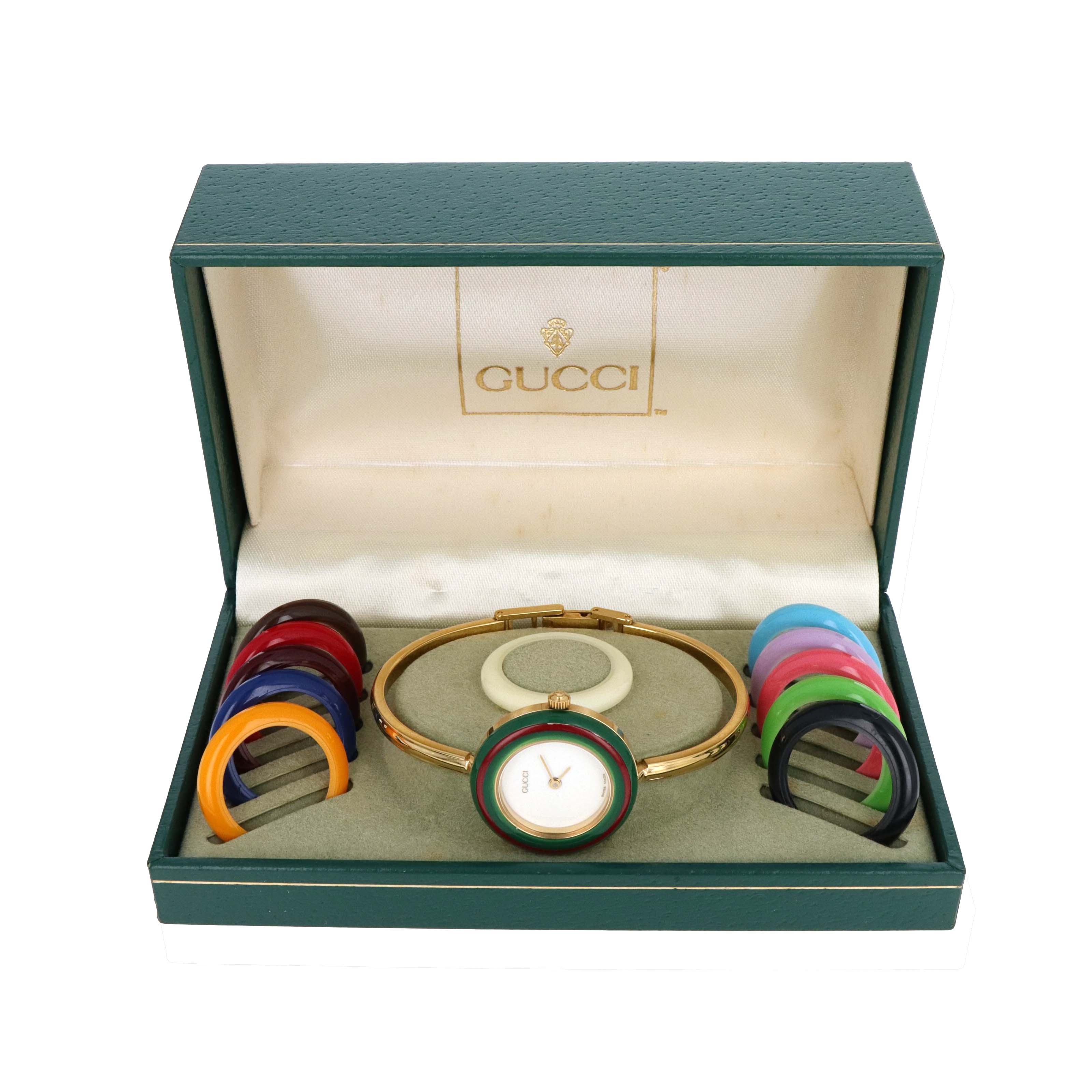 Vintage Gucci Interchangeable Bezel Watch - Queen May