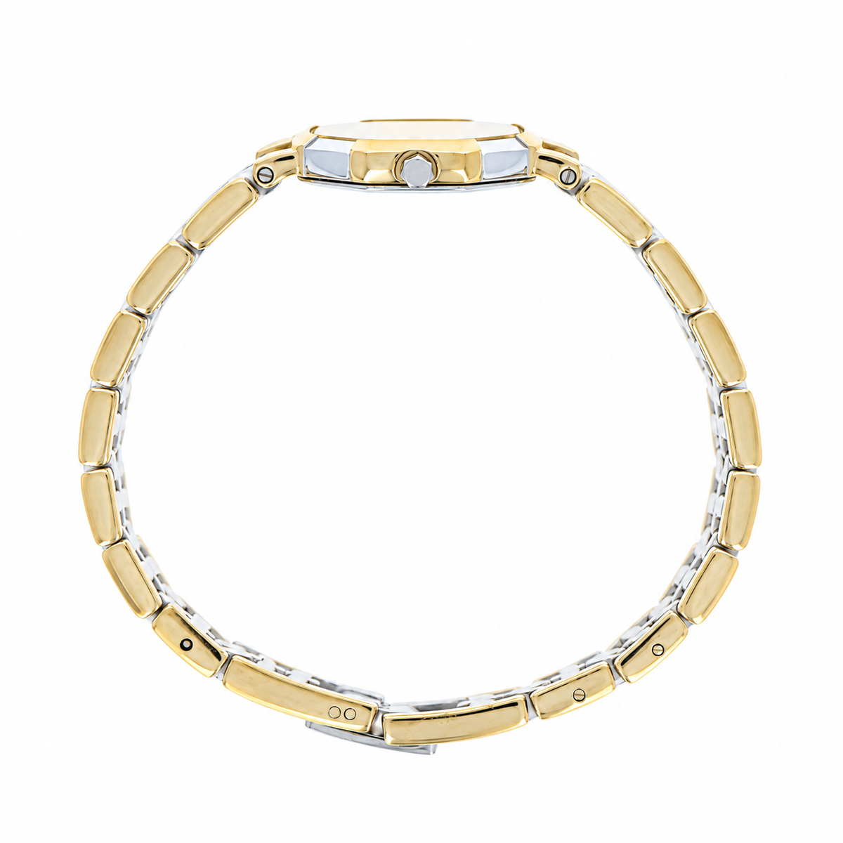 Yves Saint Laurent Octagon Two Tone Watch