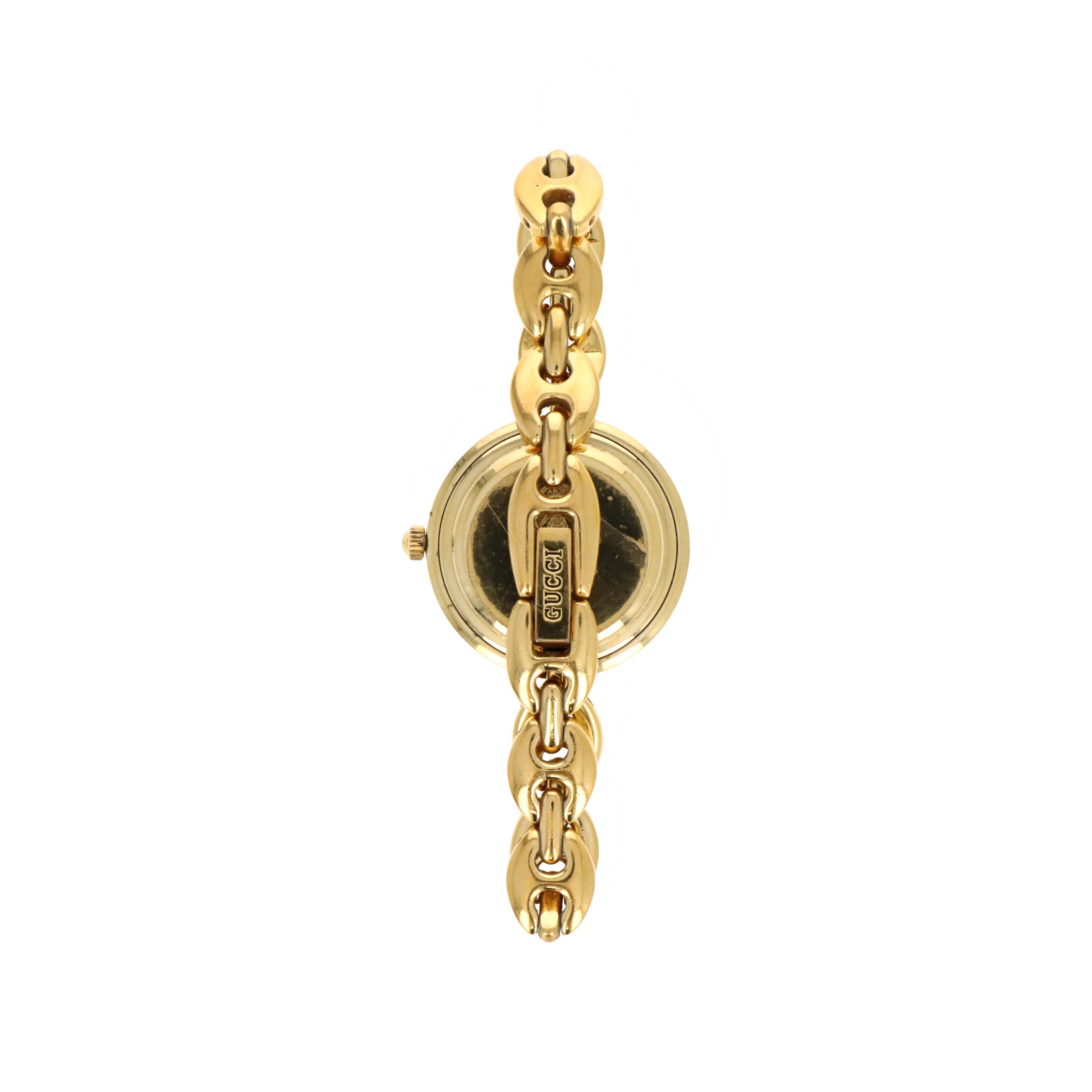 Vintage Small Size Gucci Interchangeable Bezel Watch Gucci Link Bracelet - Queen May