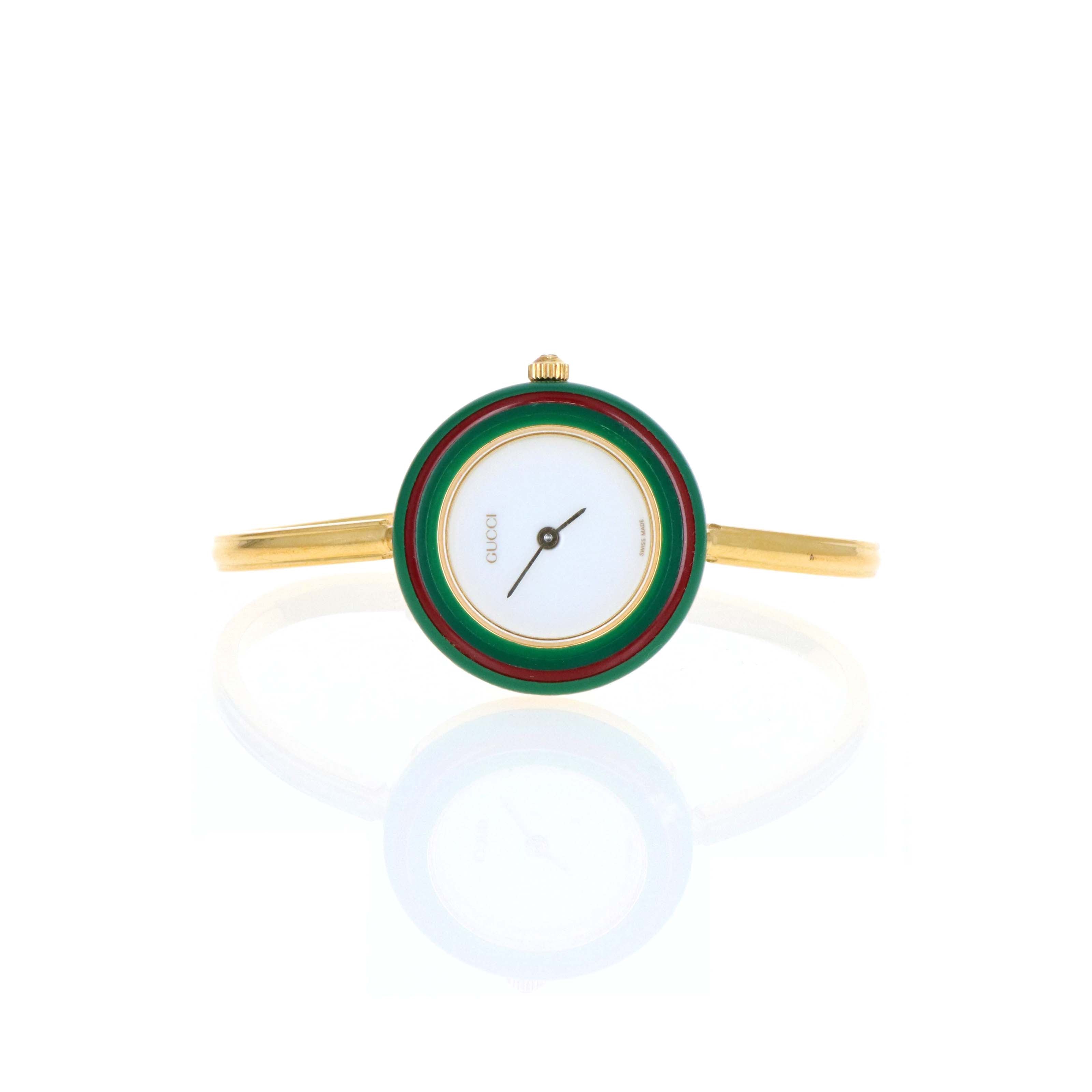 Vintage Gucci Interchangeable Bezel Watch - Queen May