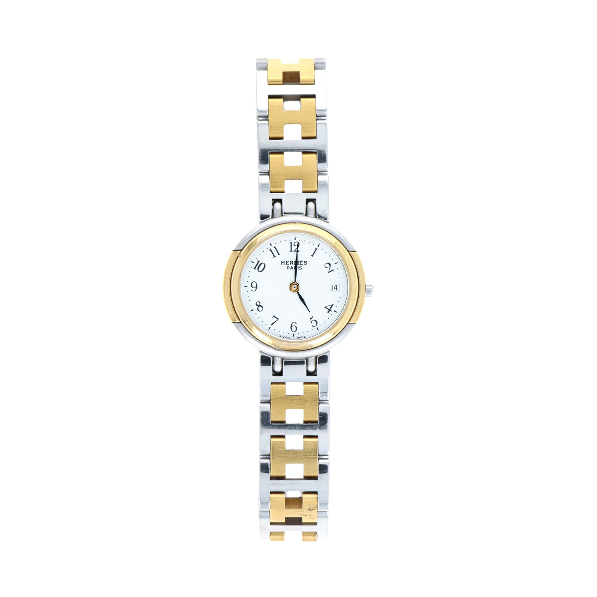 Hermes Windsor Watch Two Tone